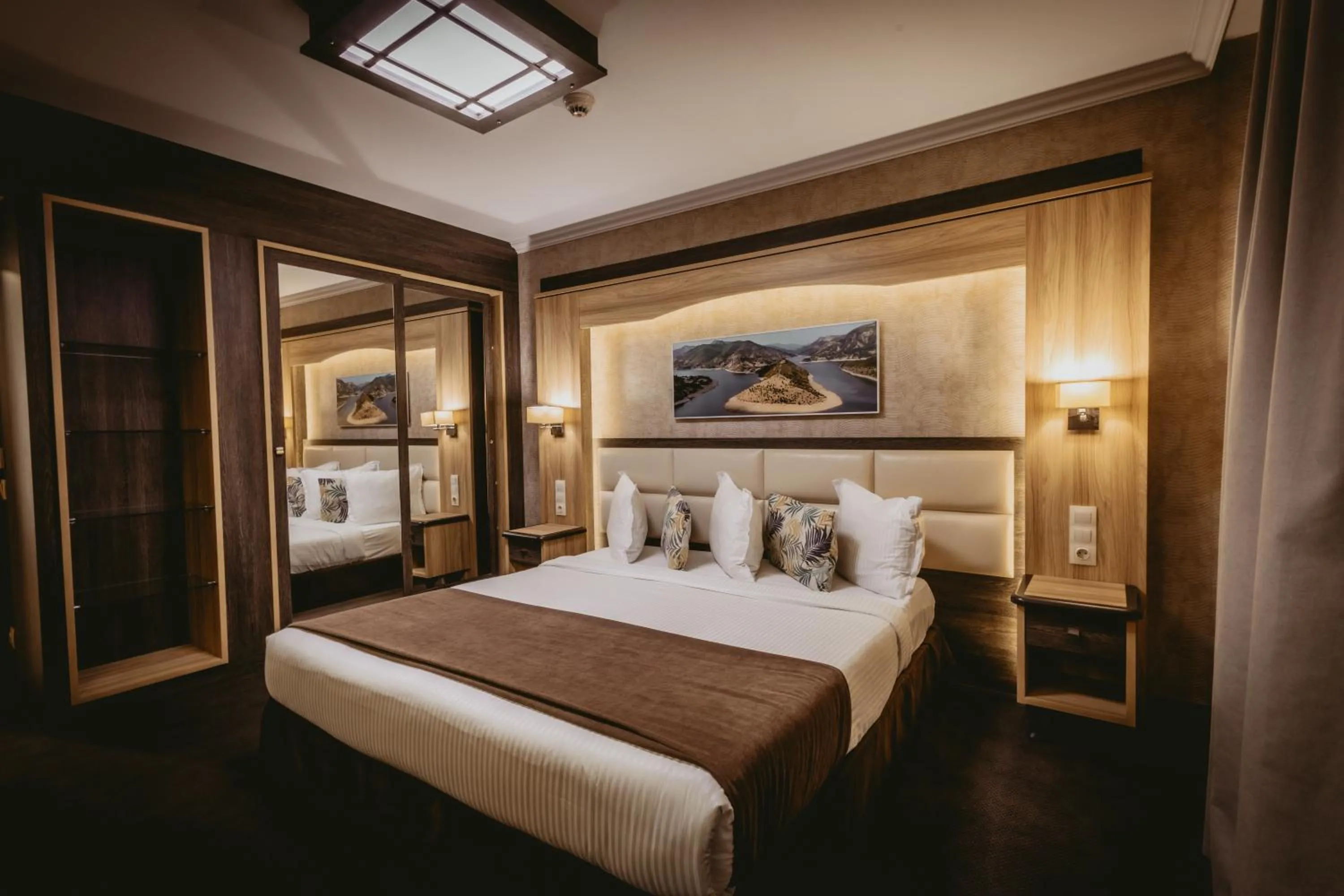 Bed in Hotel ZOO Sofia