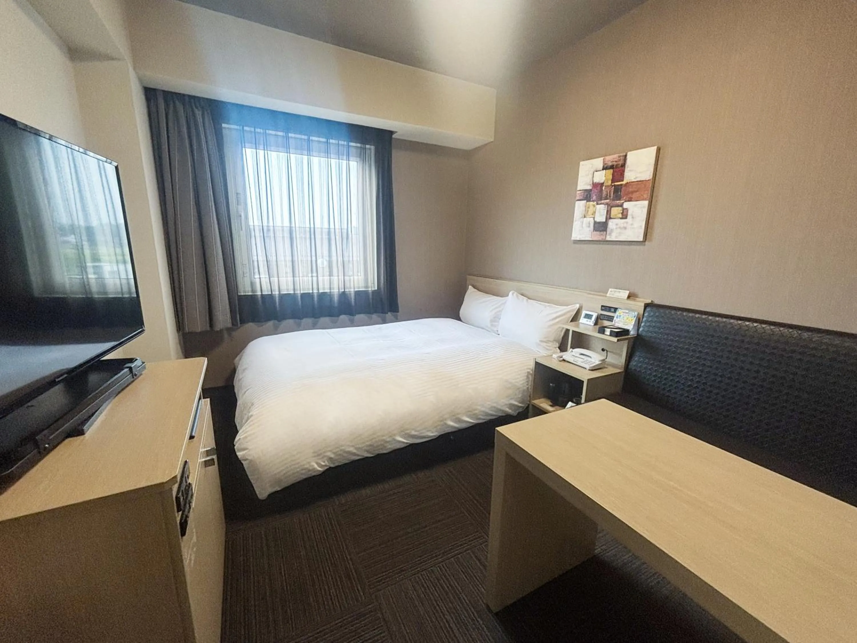 Photo of the whole room, Bed in Hotel Route-Inn Koka Minakuchi -Kokudo 1 gou-