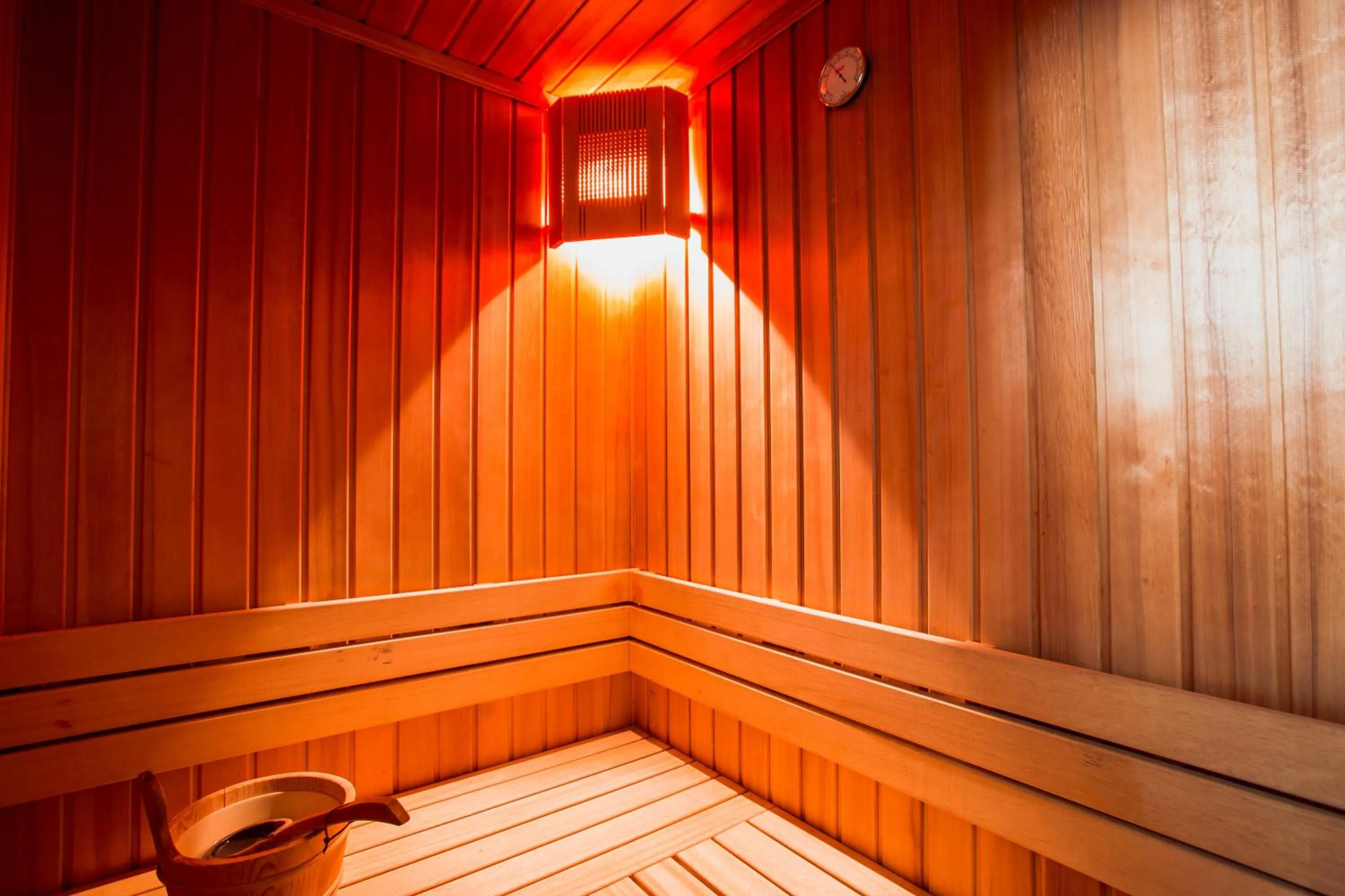 Sauna in Aparthotel Marina Holiday Club - All Inclusive & Free Parking