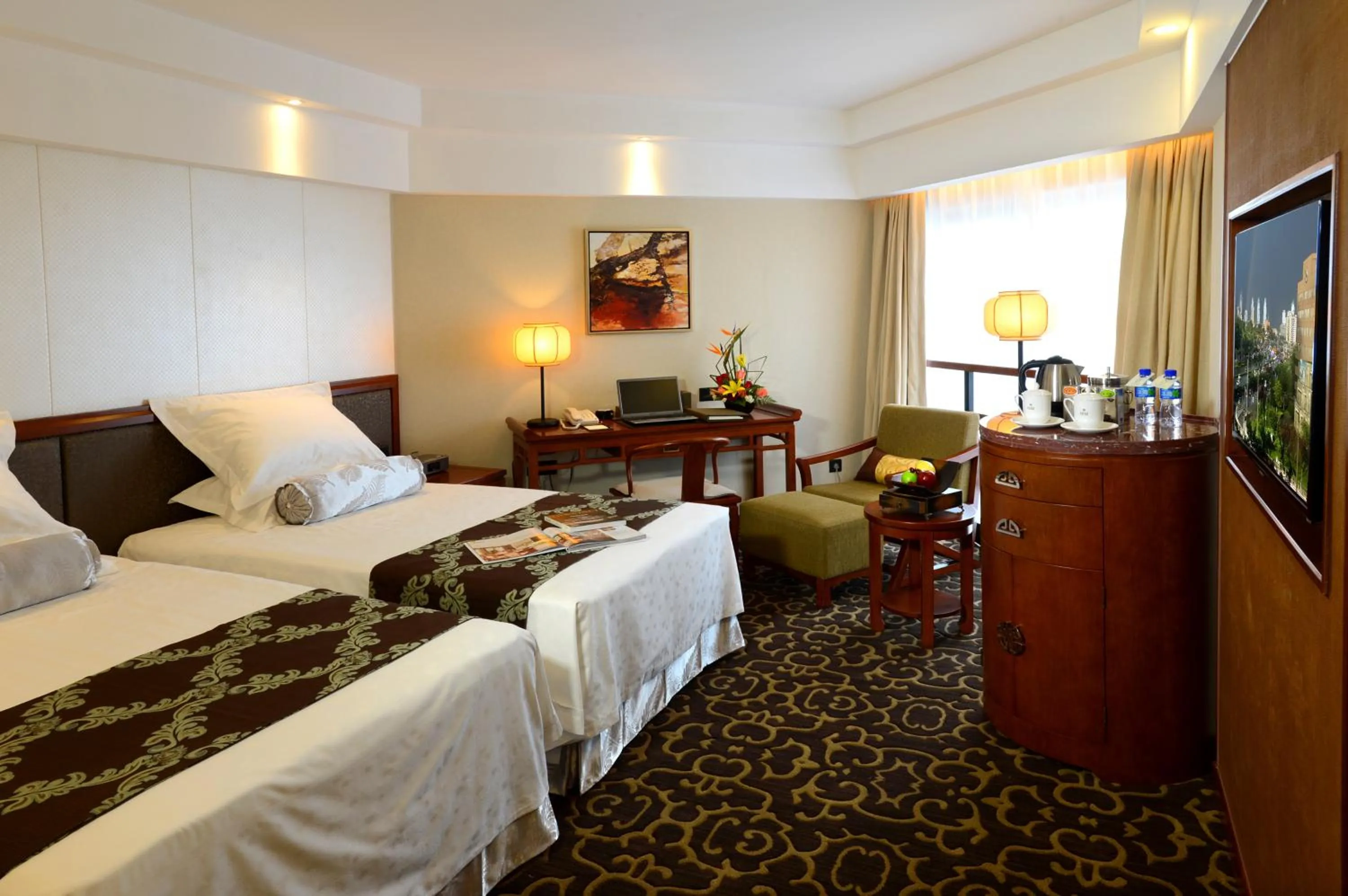 Business Twin Room（Floor 8-10&19-20） in Xiyuan Hotel