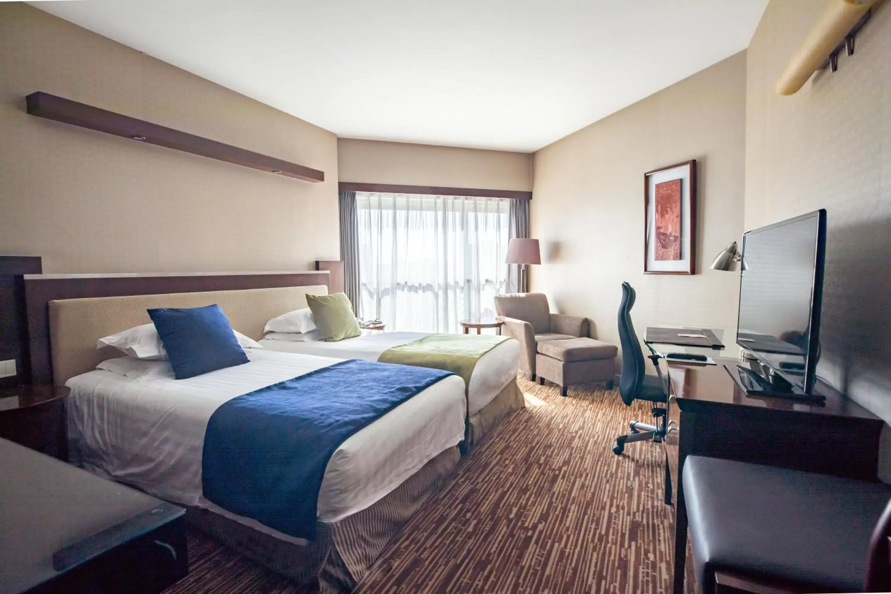 Deluxe Twin Room(Floor 5-7) in Xiyuan Hotel Deluxe Twin Room(Floor 5-7) in Xiyuan Hotel