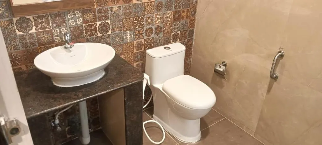 Bathroom in Mani's residency