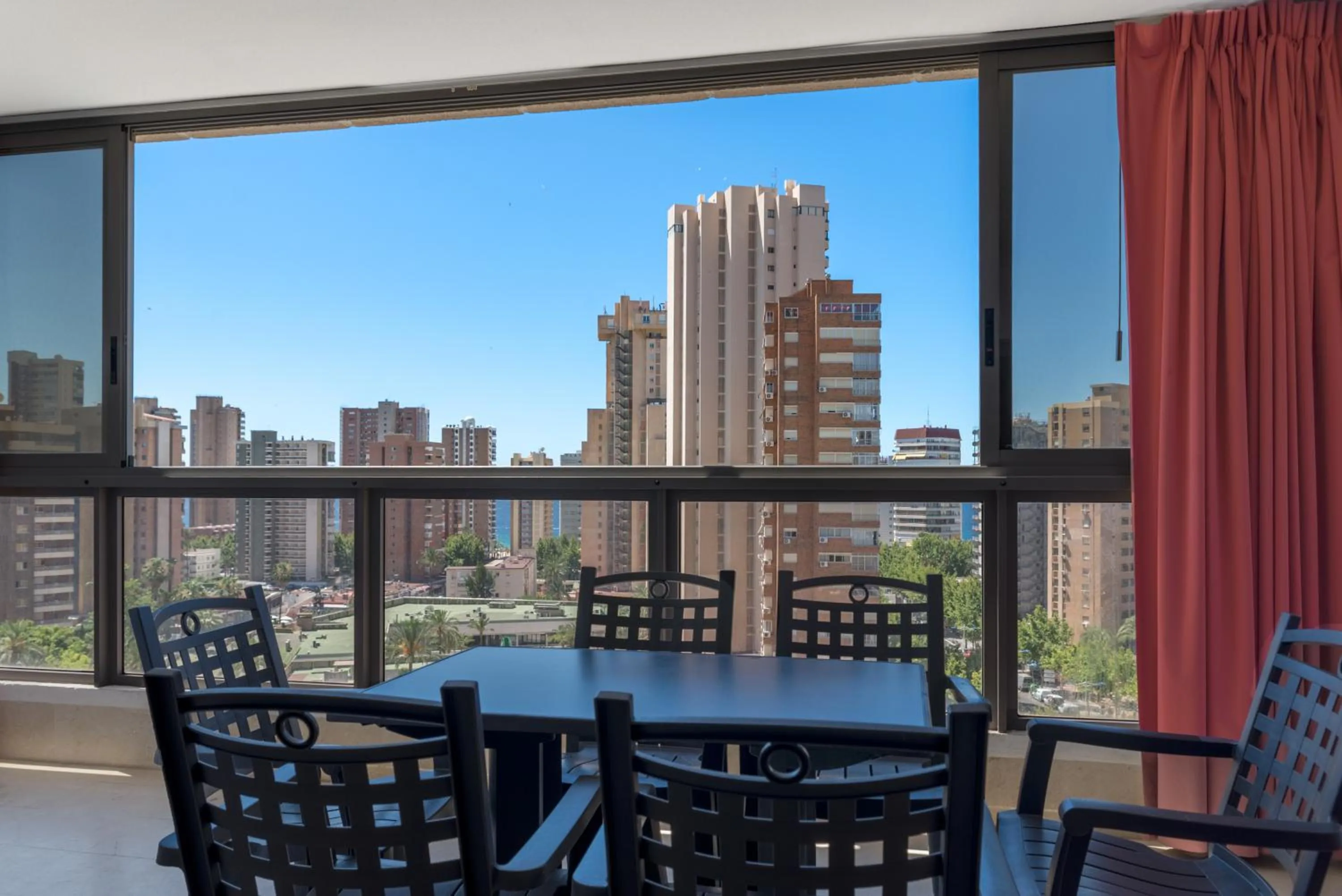 Balcony/Terrace in Gemelos 20 - Beninter All Inclusive