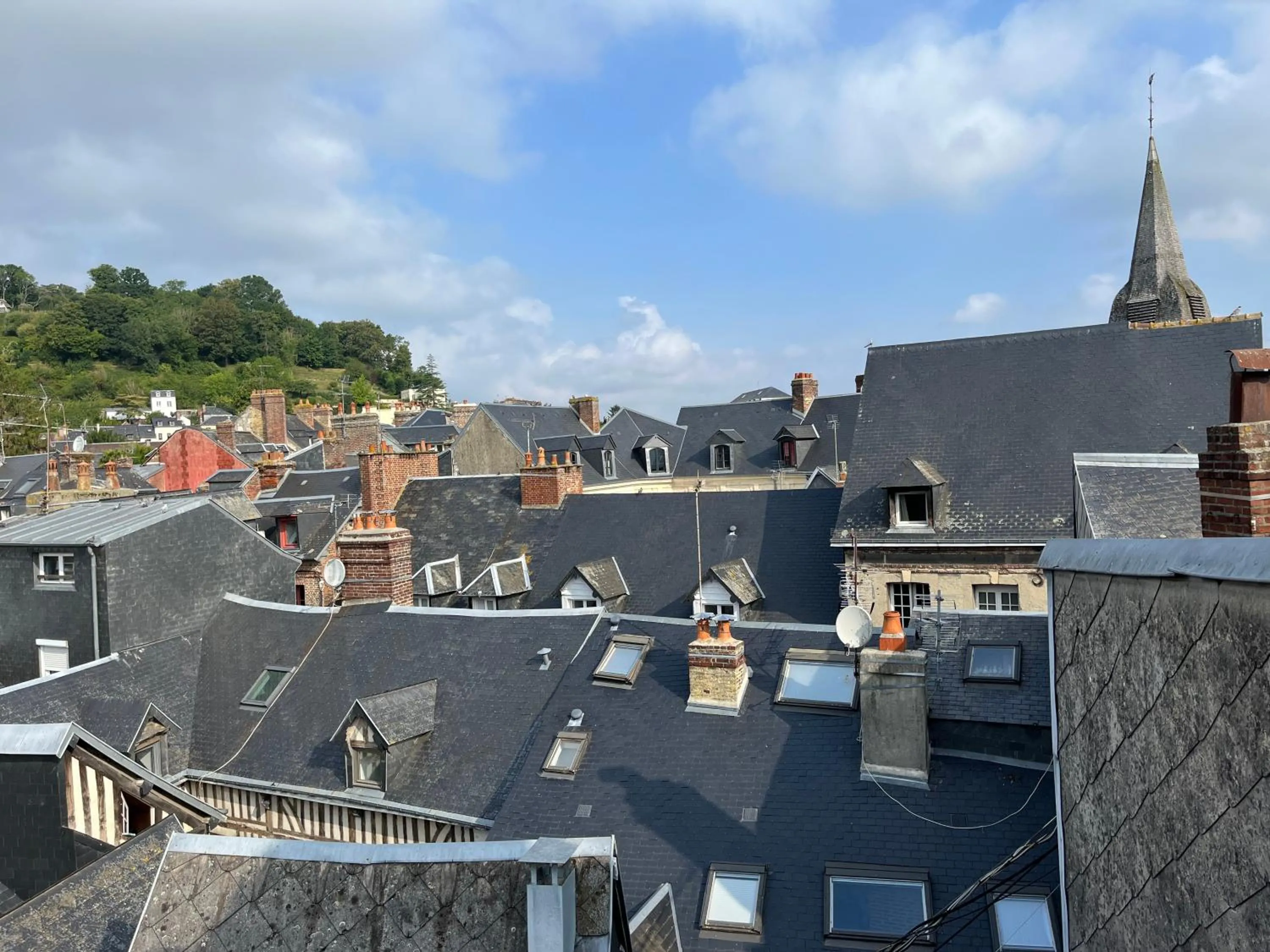 Sur les Toits de Honfleur