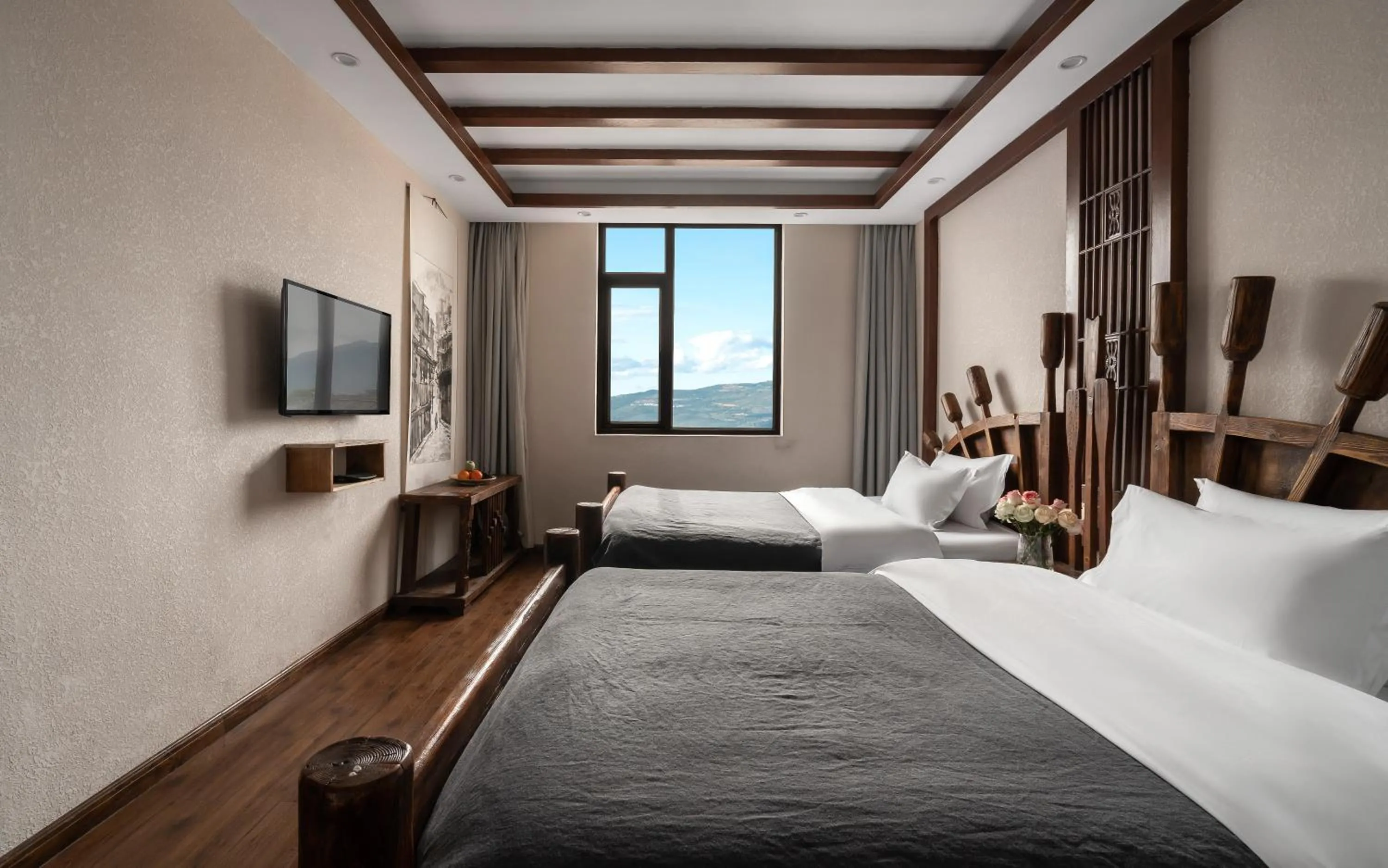 Bedroom, Bed in Lijiang Gemmer Hotel