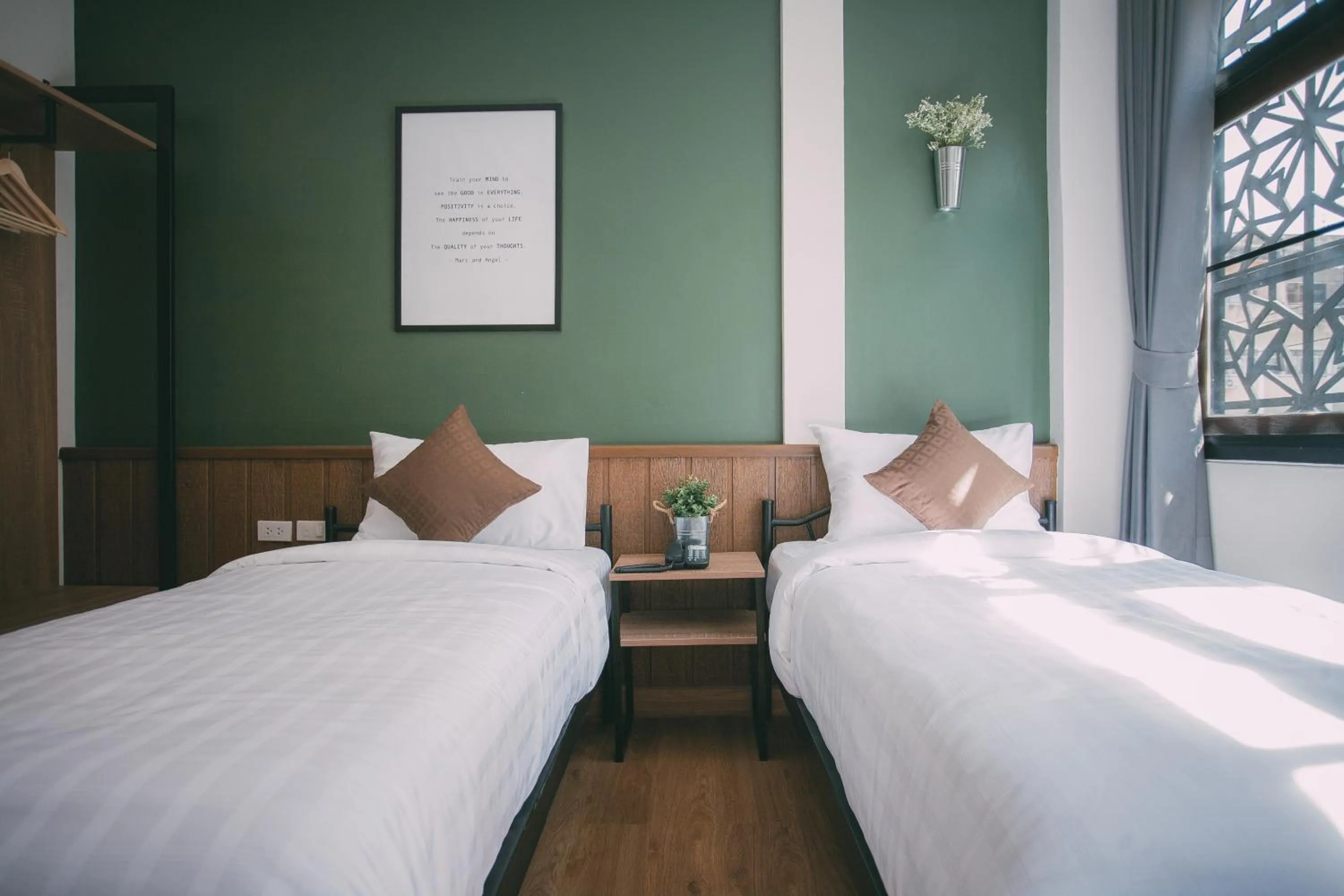 Bedroom, Bed in Baan Noppadol