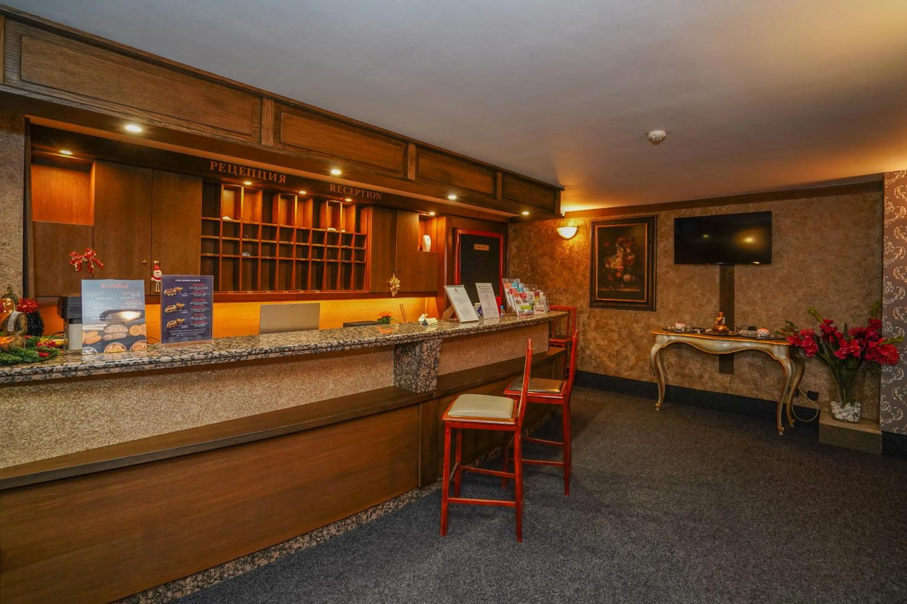 Lobby or reception in Gloria Palace Hotel