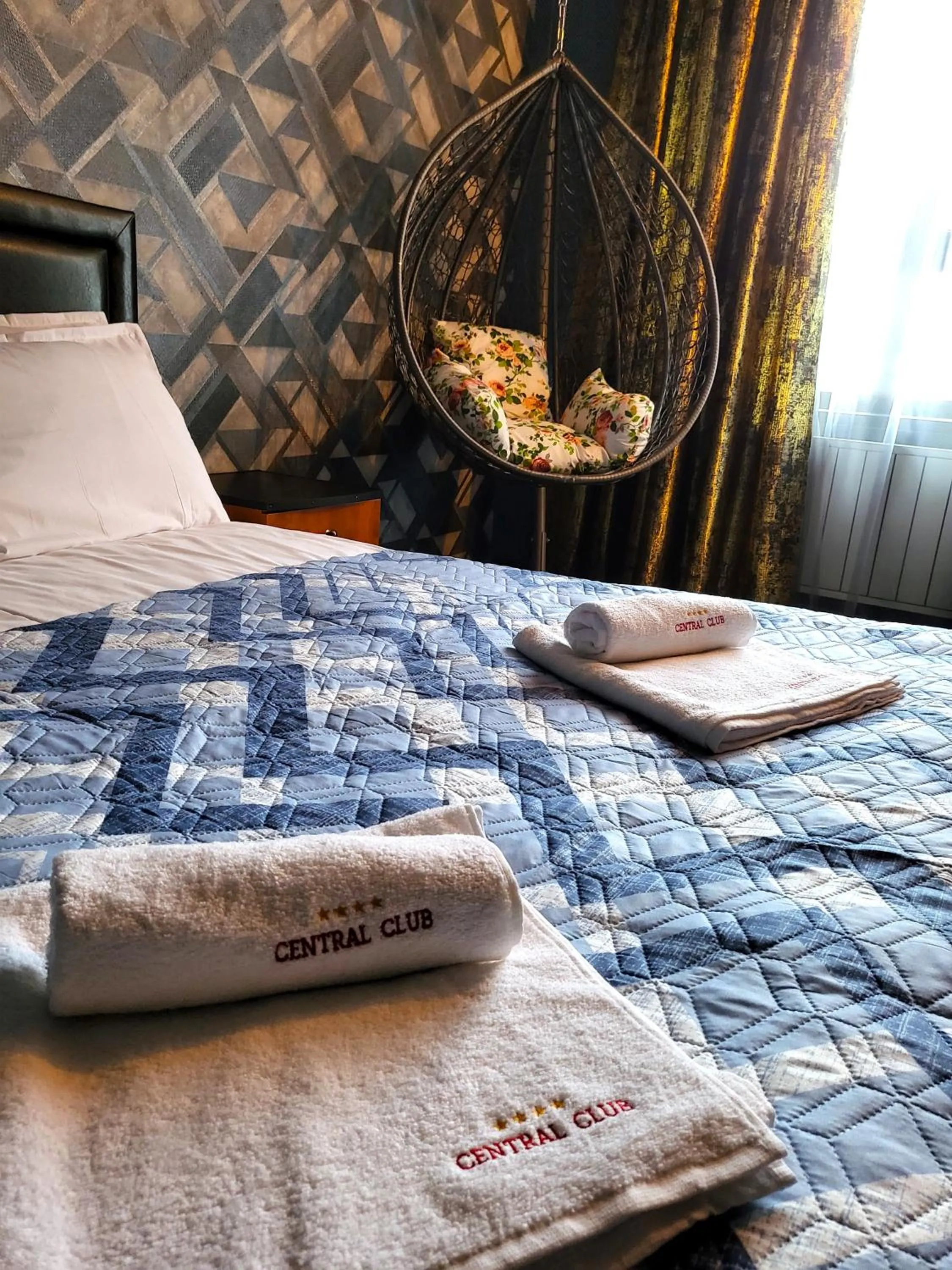 Bed in Gloria Palace Hotel