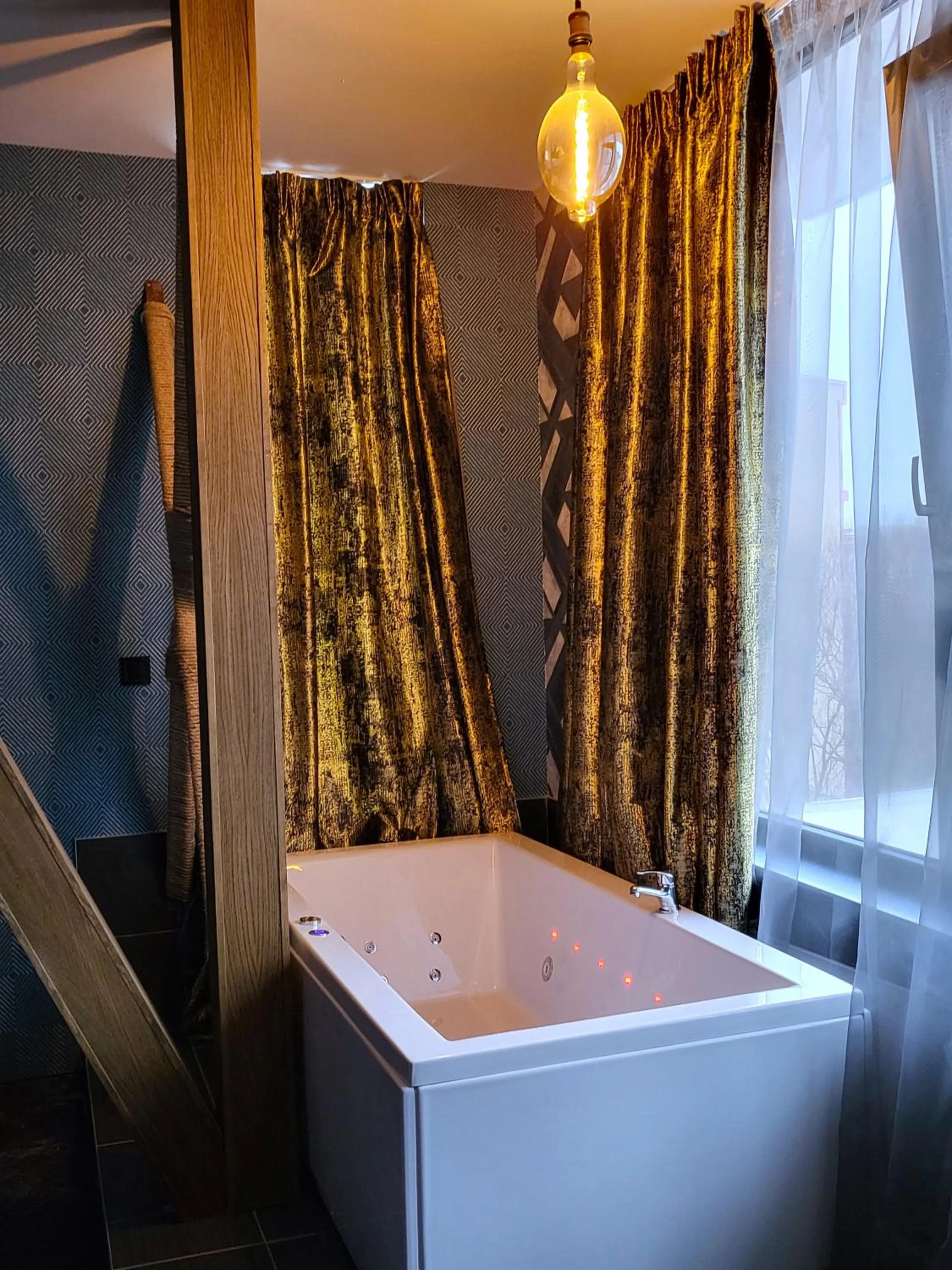 Bed in Gloria Palace Hotel