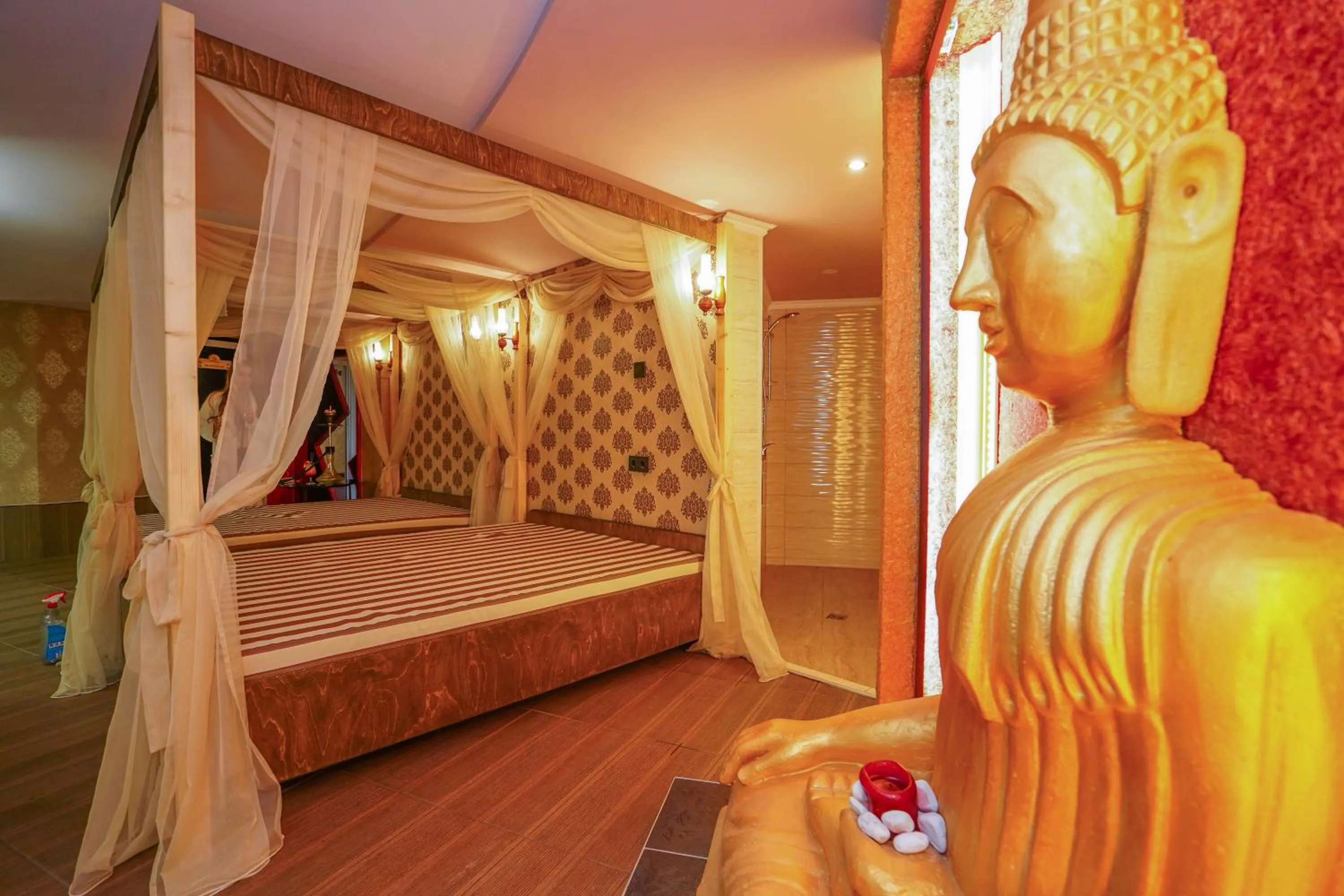 Spa and wellness centre/facilities, Bed in Gloria Palace Hotel