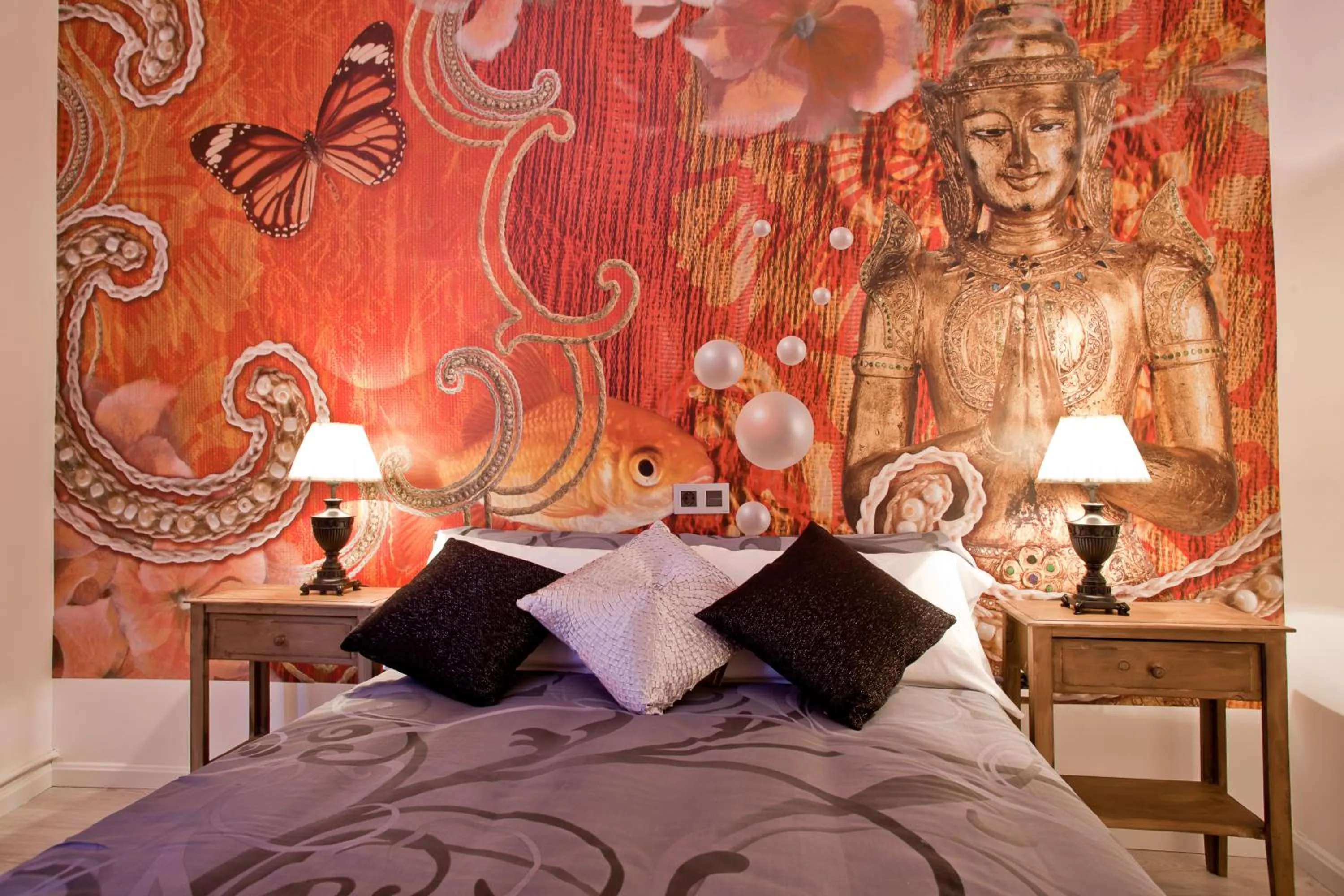 Bed in Hostal Foster