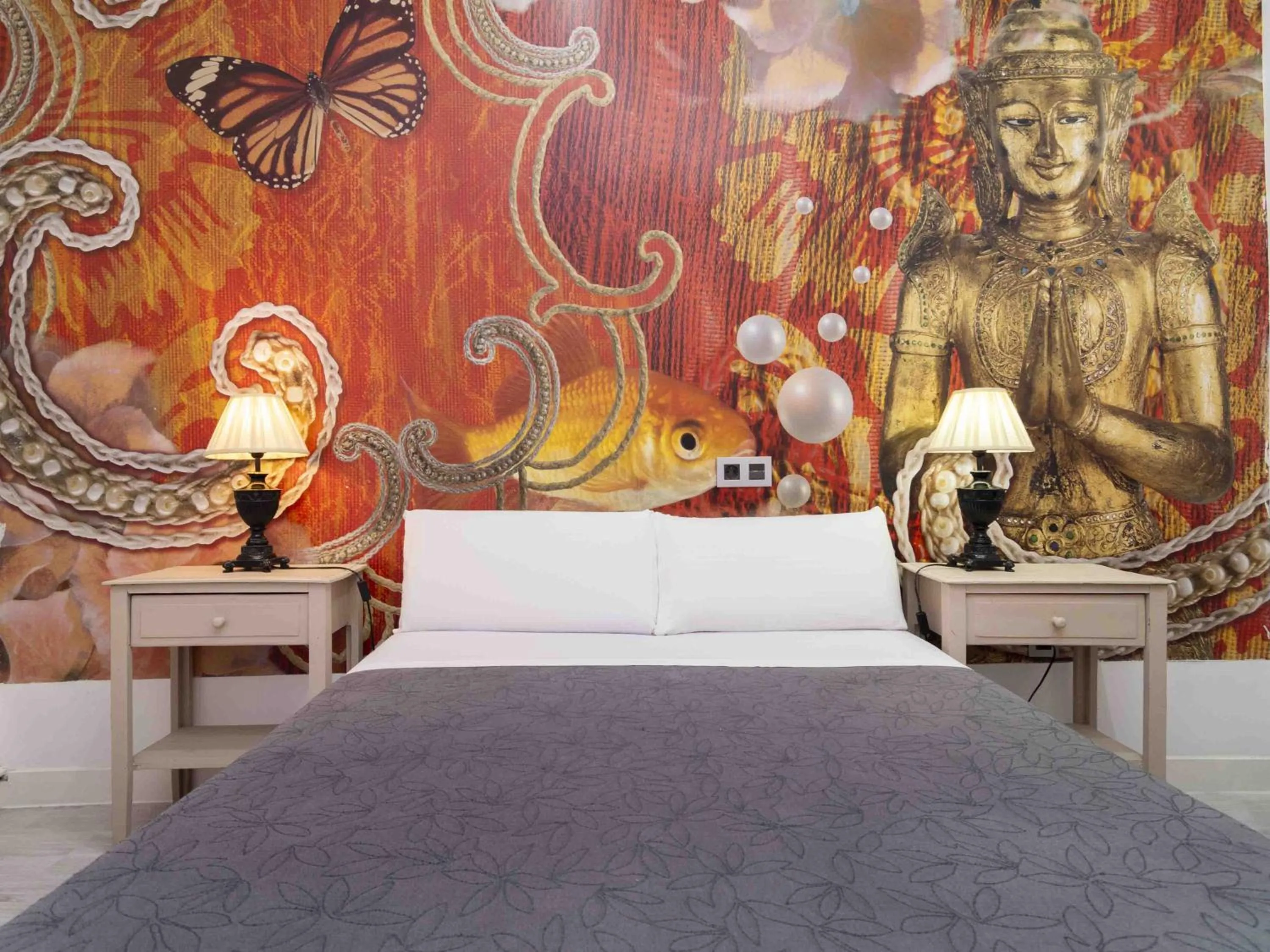 Bed in Hostal Foster