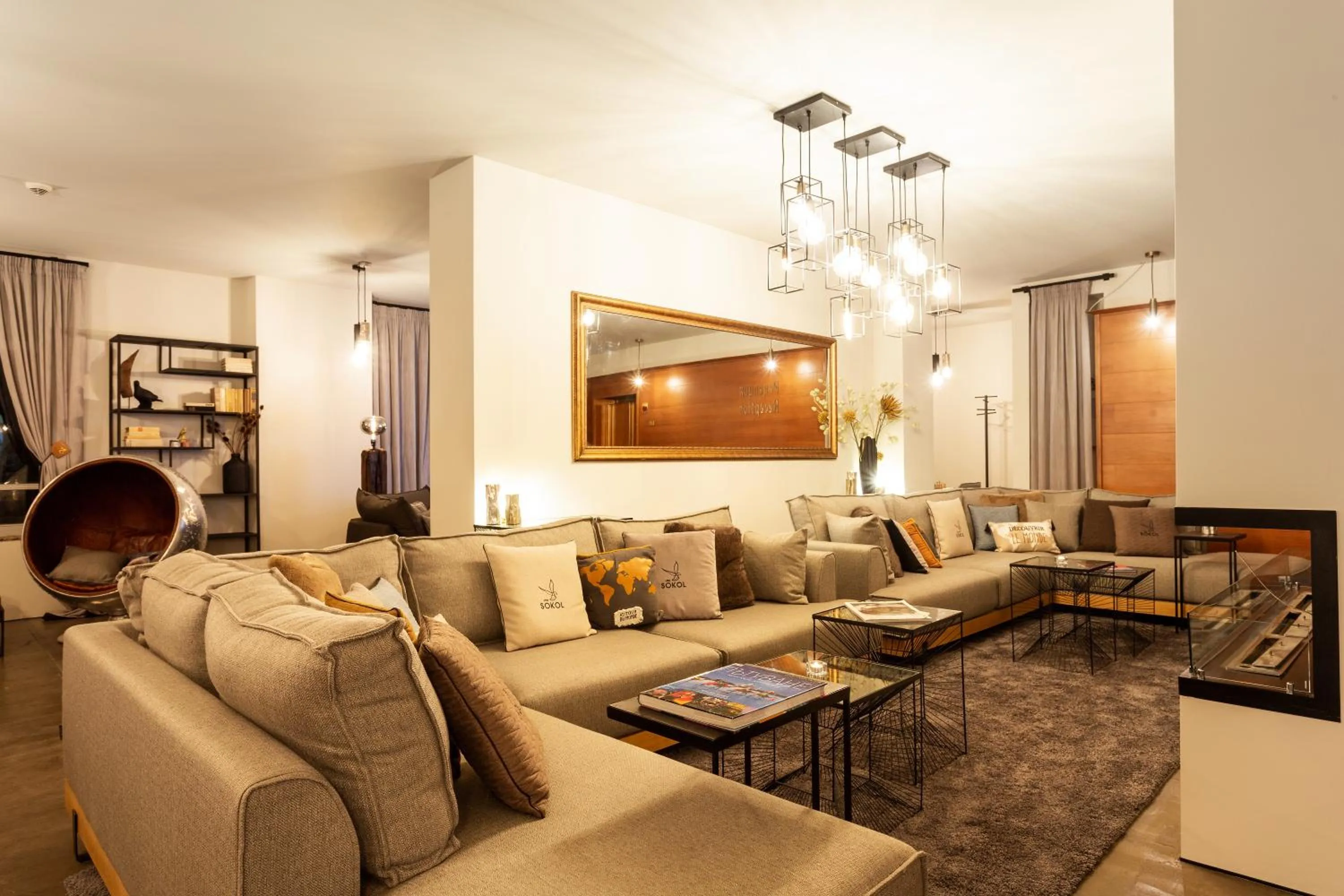 Lounge or bar in Villa Sokol