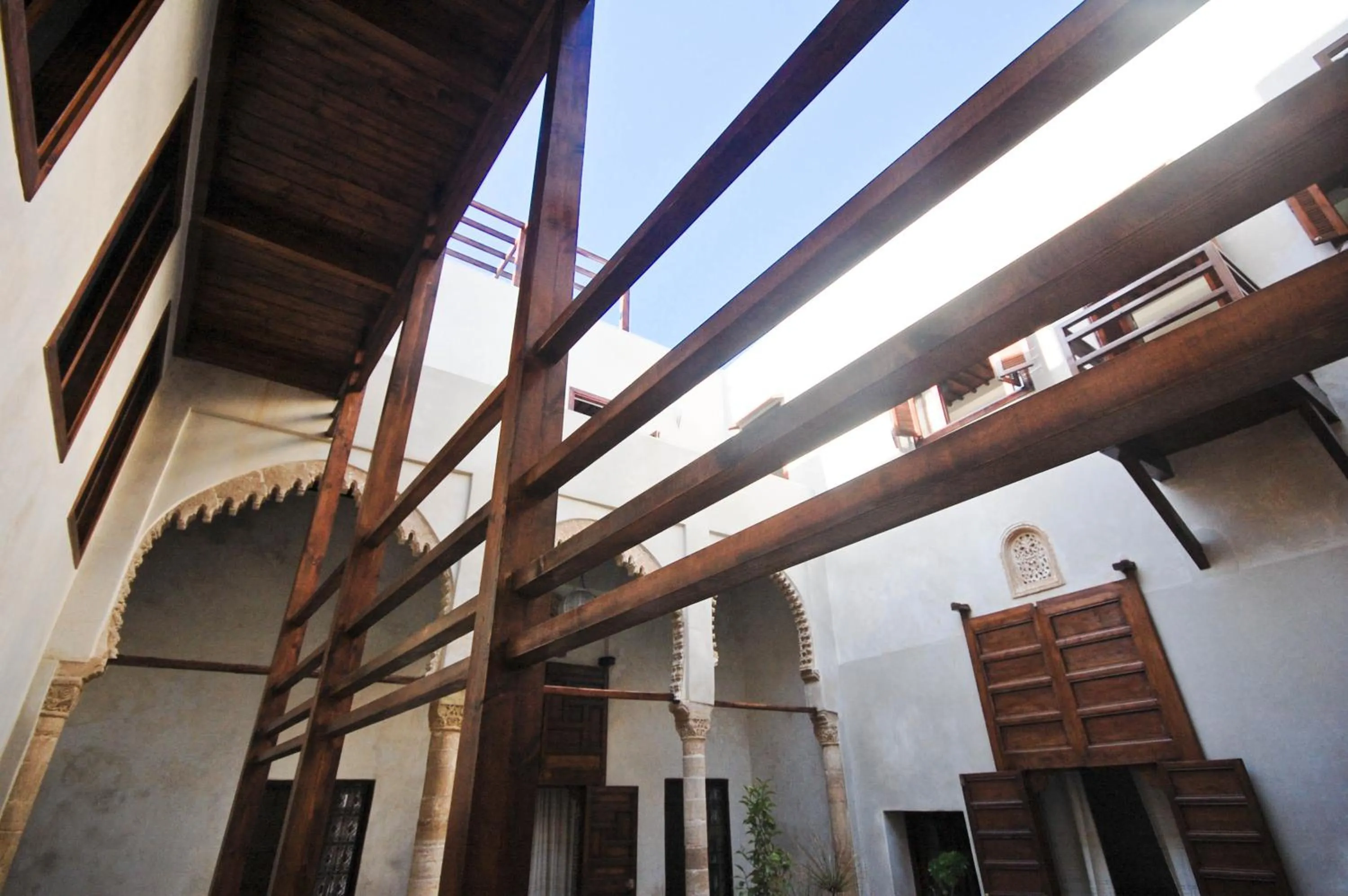 Decorative detail in Riad El Maâti