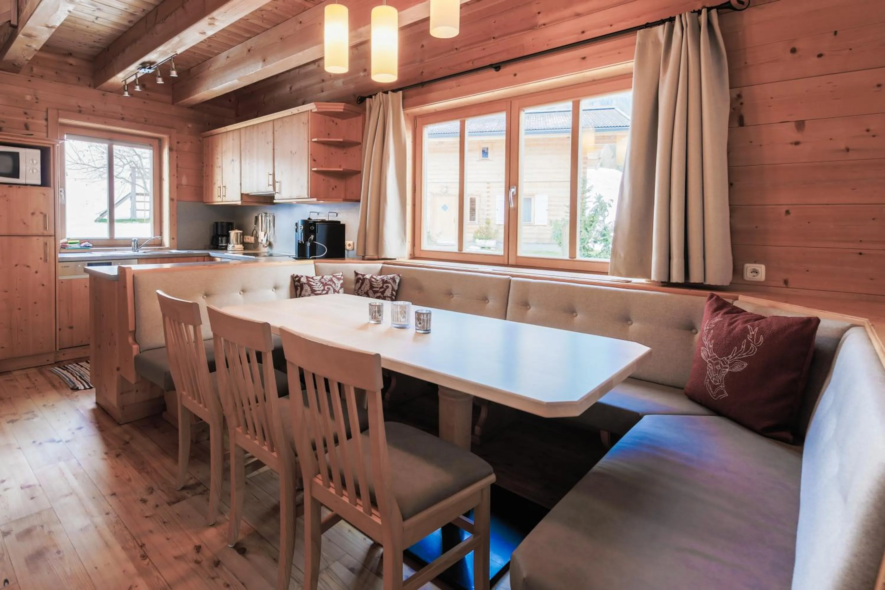 Dining area in Ferienhof Oberreit