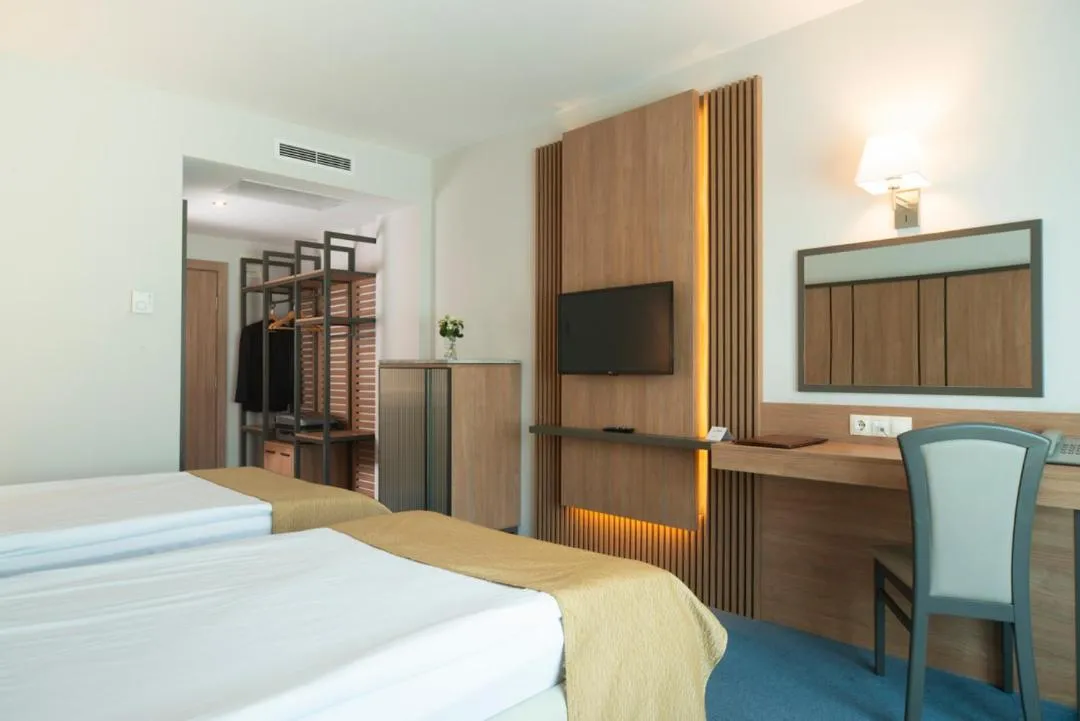 Bed in Legends Hotel