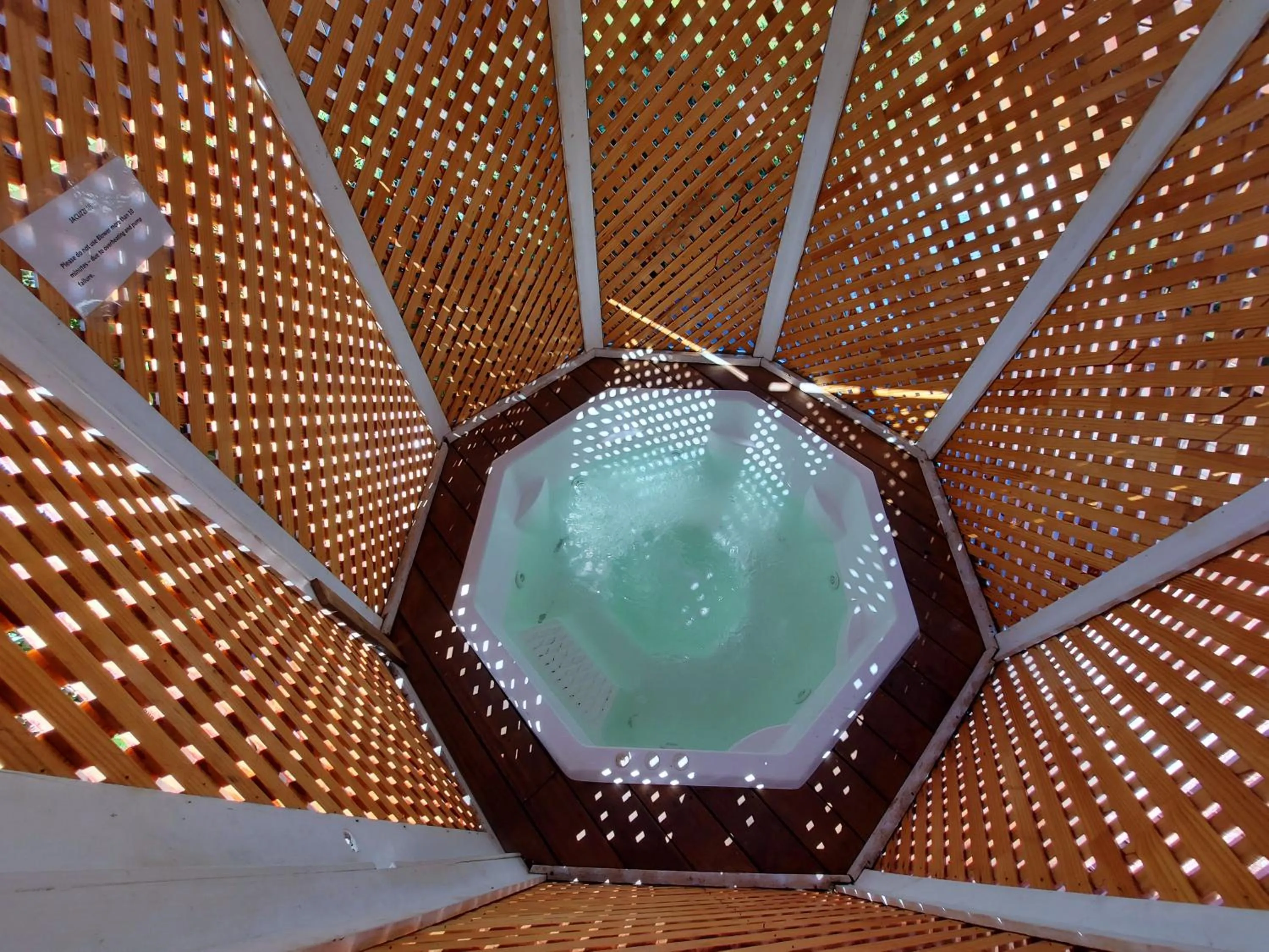 Hot Tub in Knysna River Club by First Private Stays