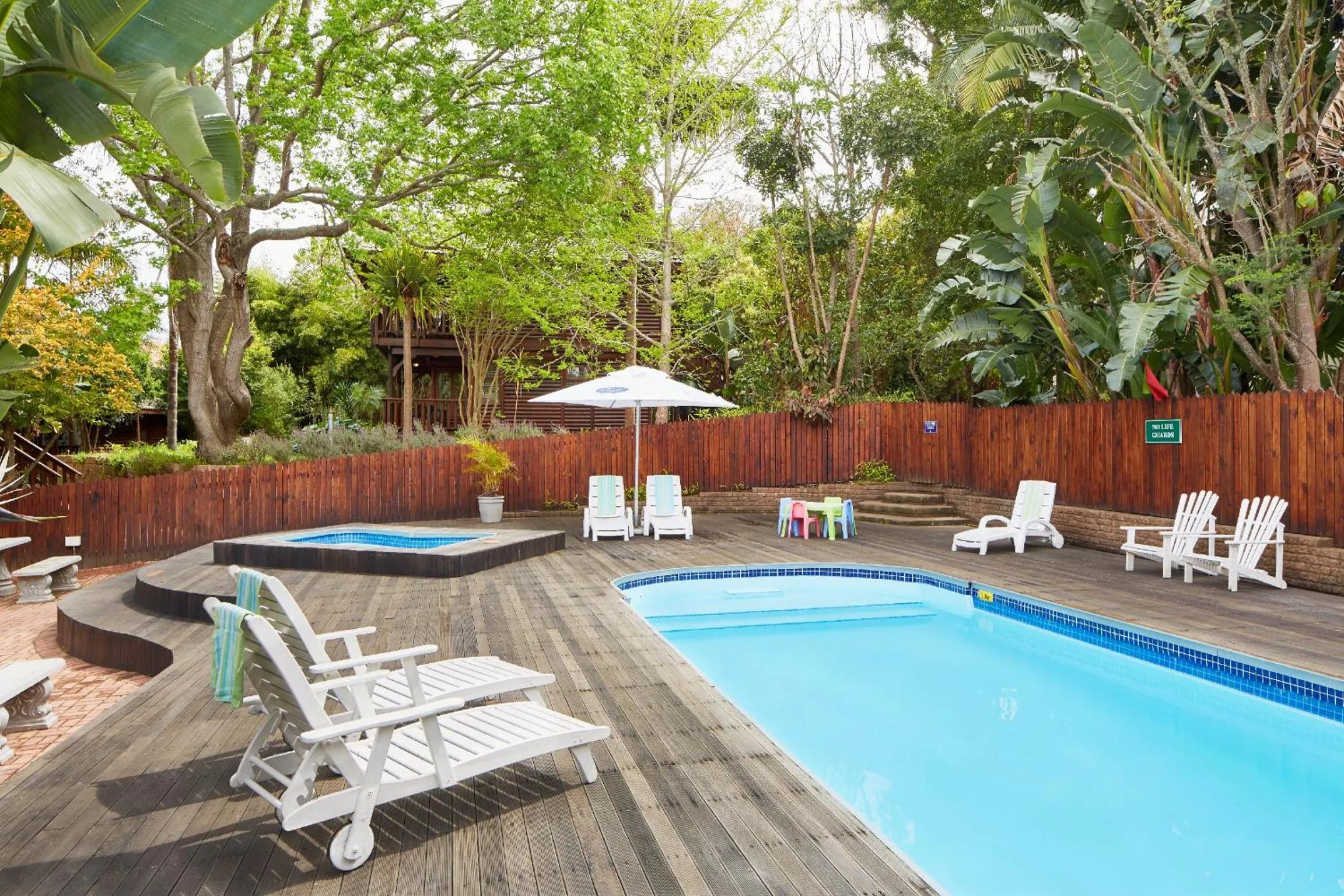 Swimming pool in Knysna River Club by First Private Stays