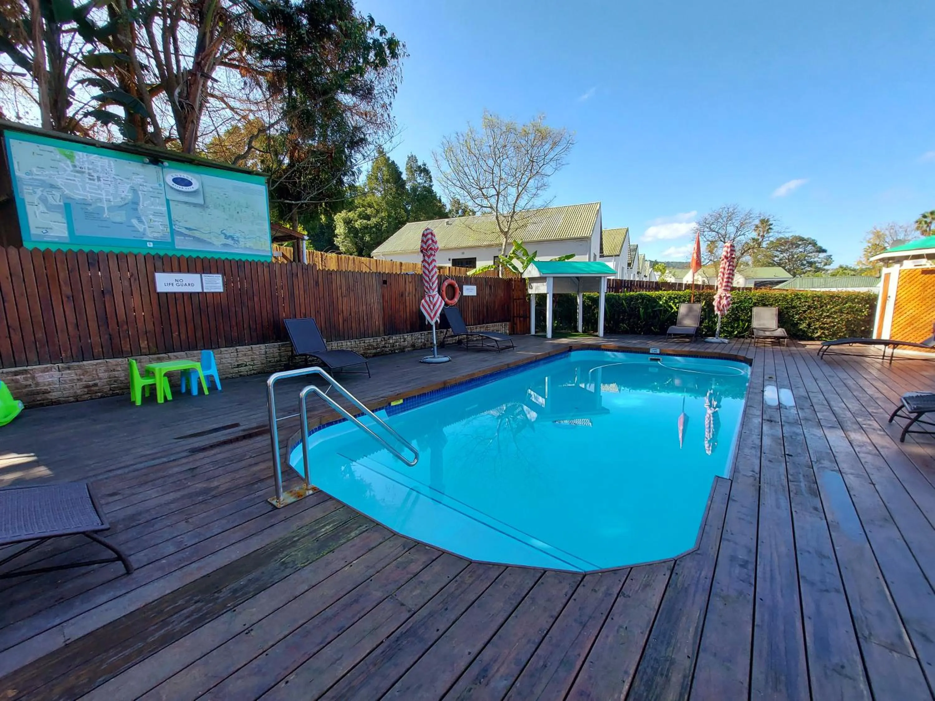 Swimming pool in Knysna River Club by First Private Stays