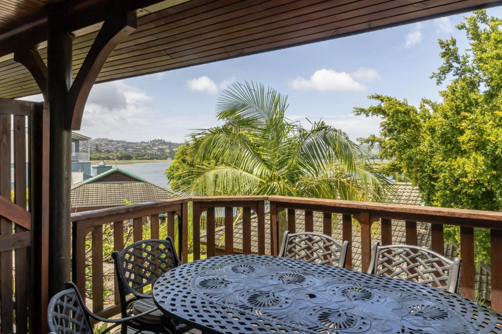 Patio in Knysna River Club by First Private Stays