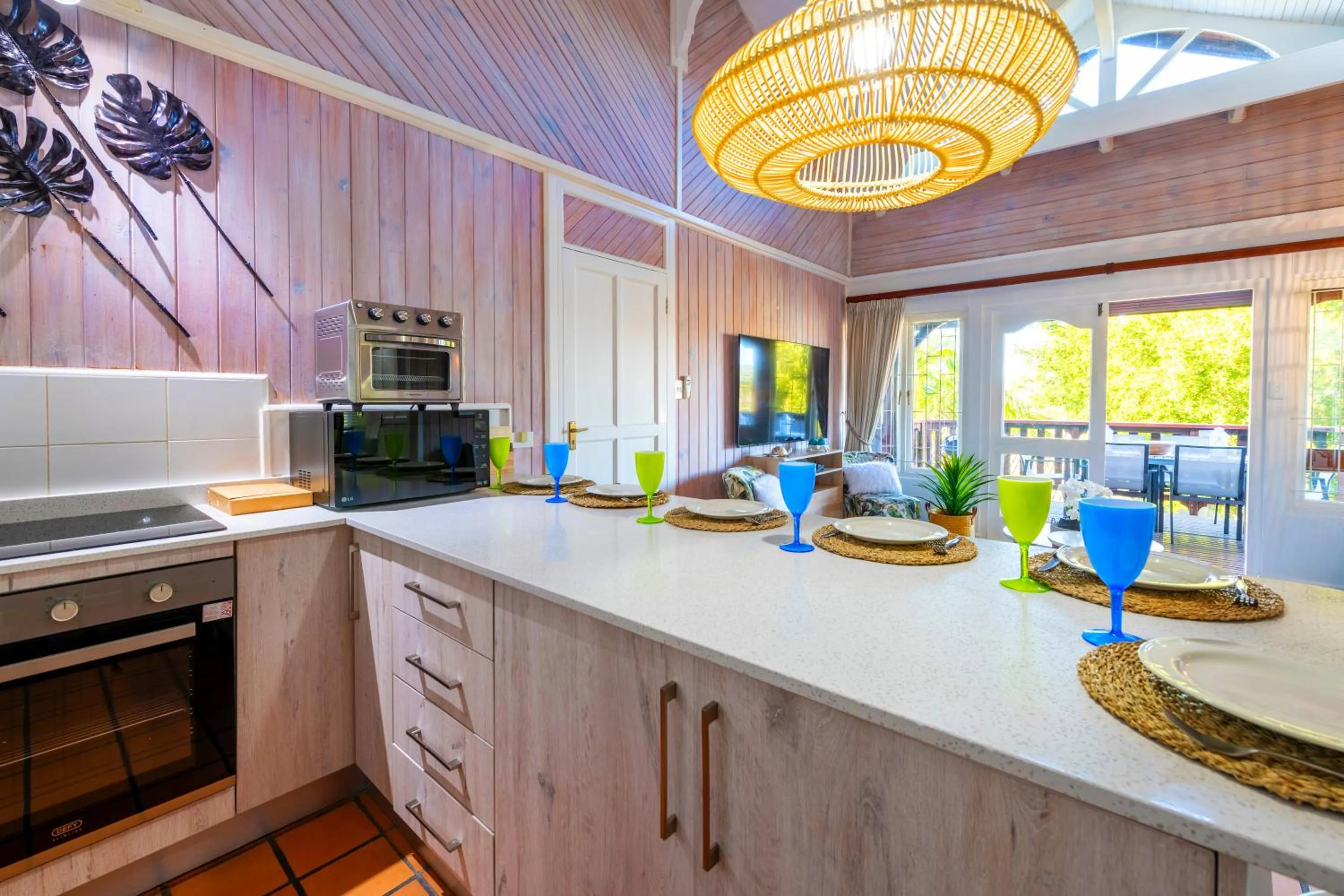 TV and multimedia in Knysna River Club by First Private Stays