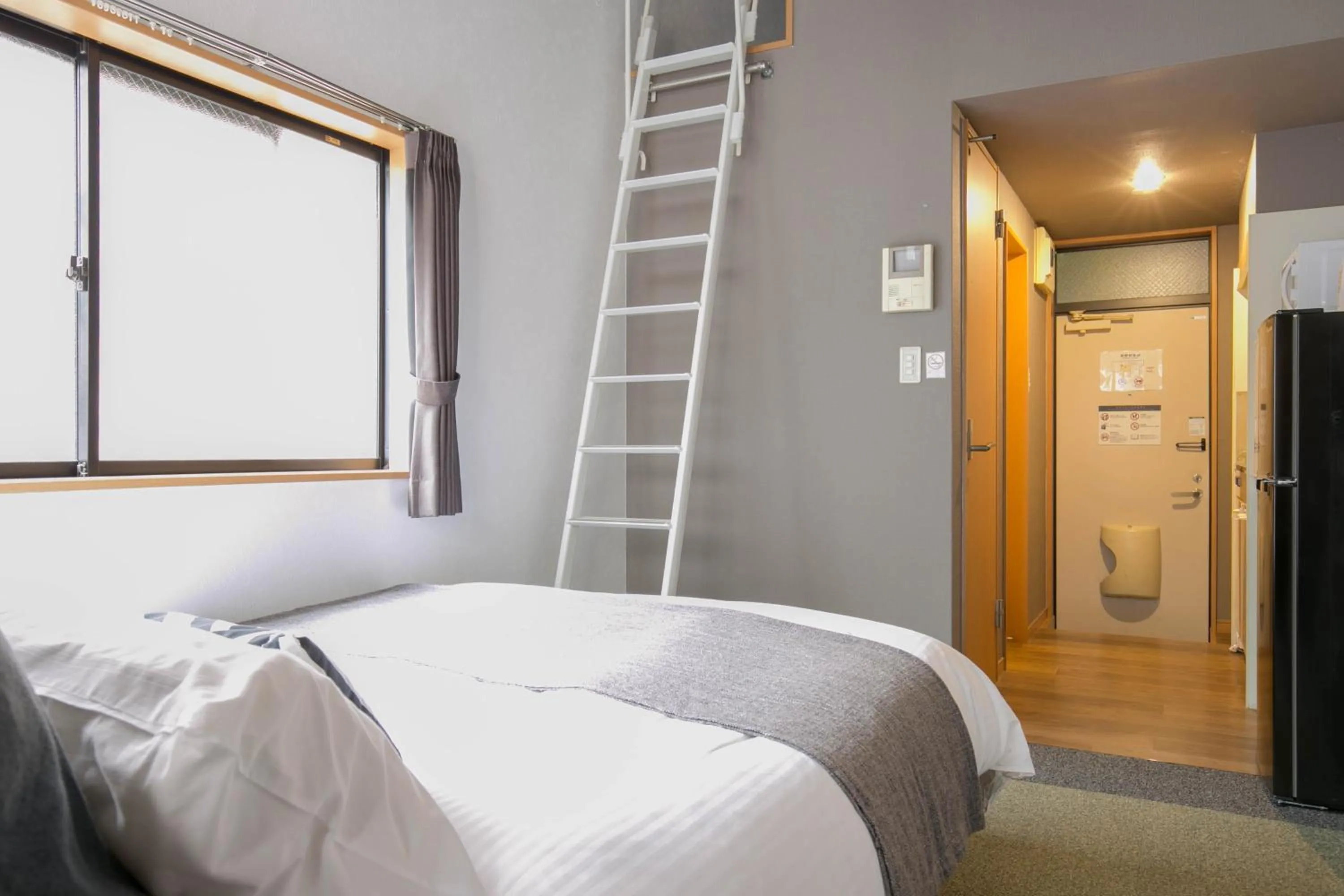 Bed in Tranquille Sumiyoshi