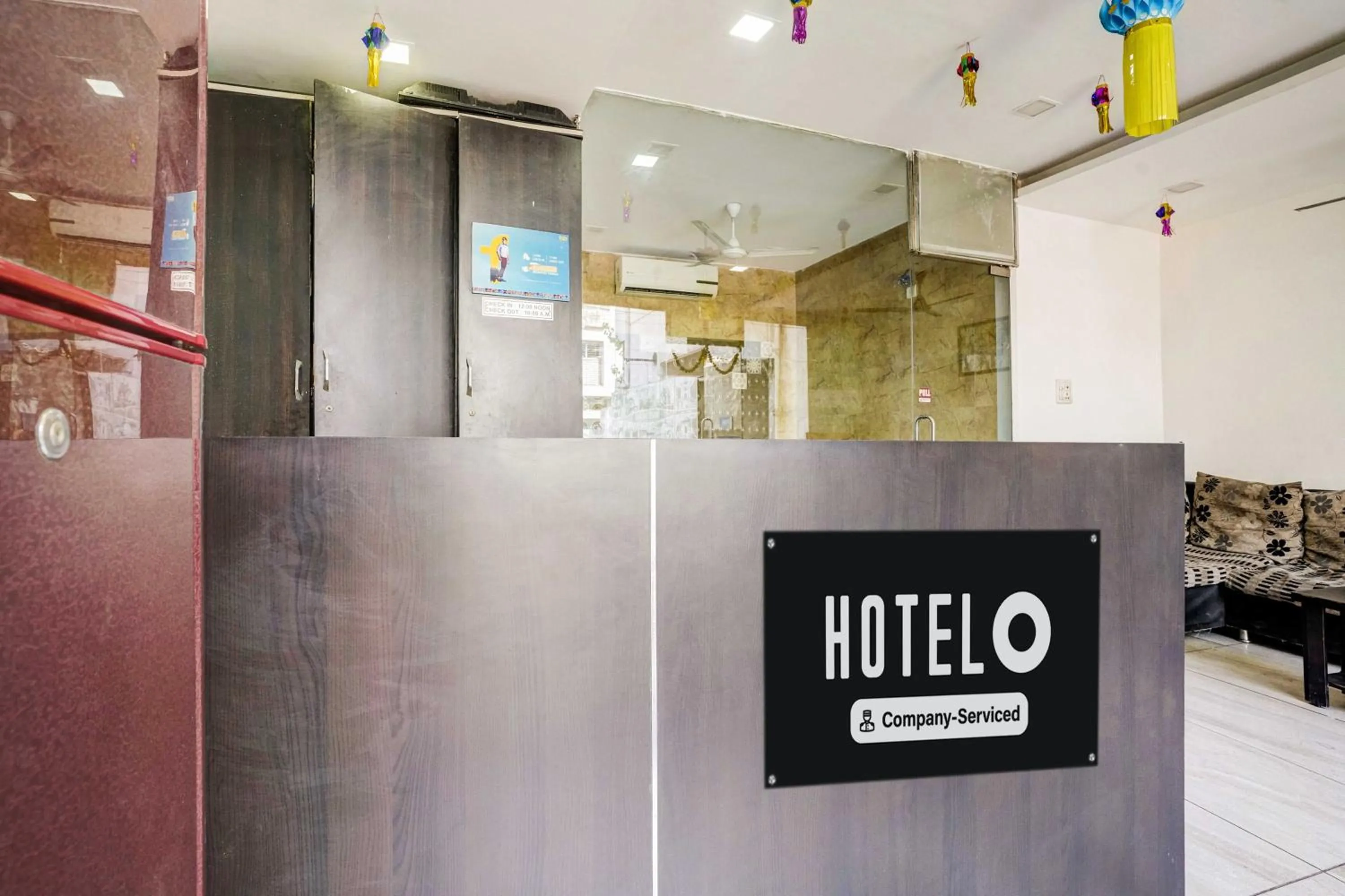 Lobby or reception in FabHotel Sahara Inn - Nr Vijay Mamta Theatre, Nashik Road