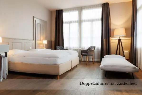 Bed in Hotel Emmental