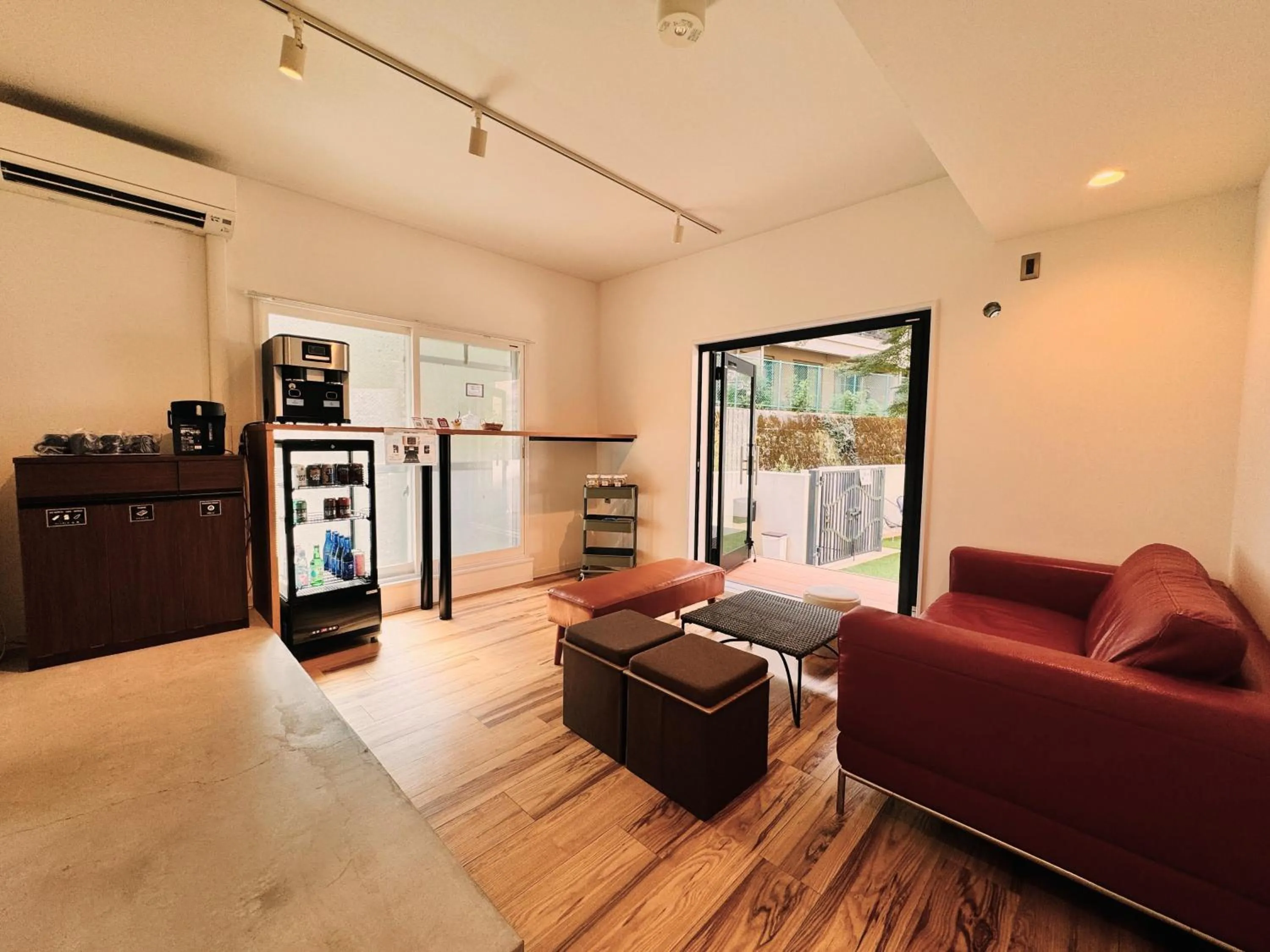 Communal lounge/ TV room, Bed in Riverside Arashiyama