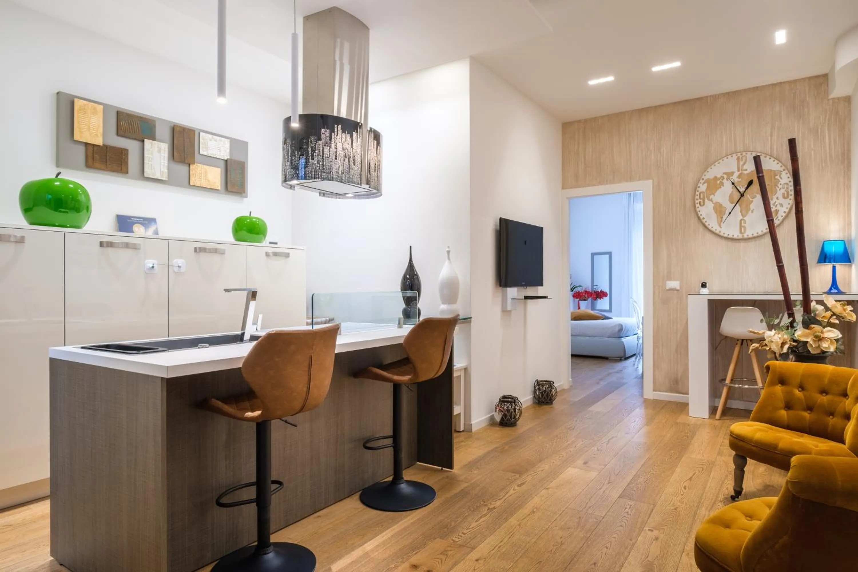 Living room in Tempobiancosuites