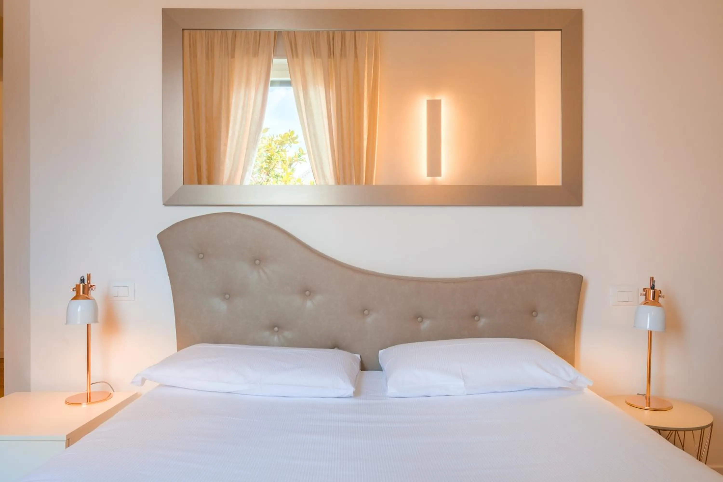 Bed in Tempobiancosuites