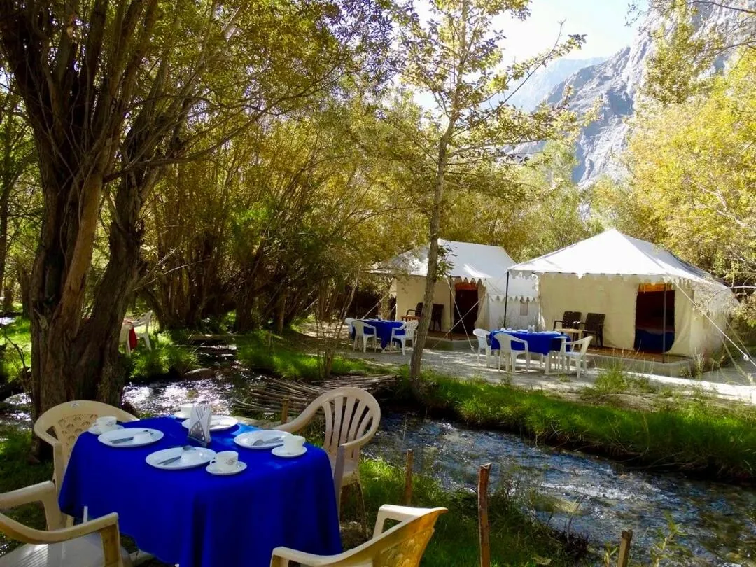River view in Royal Deluxe Camp & Resort, Hunder- Nubra