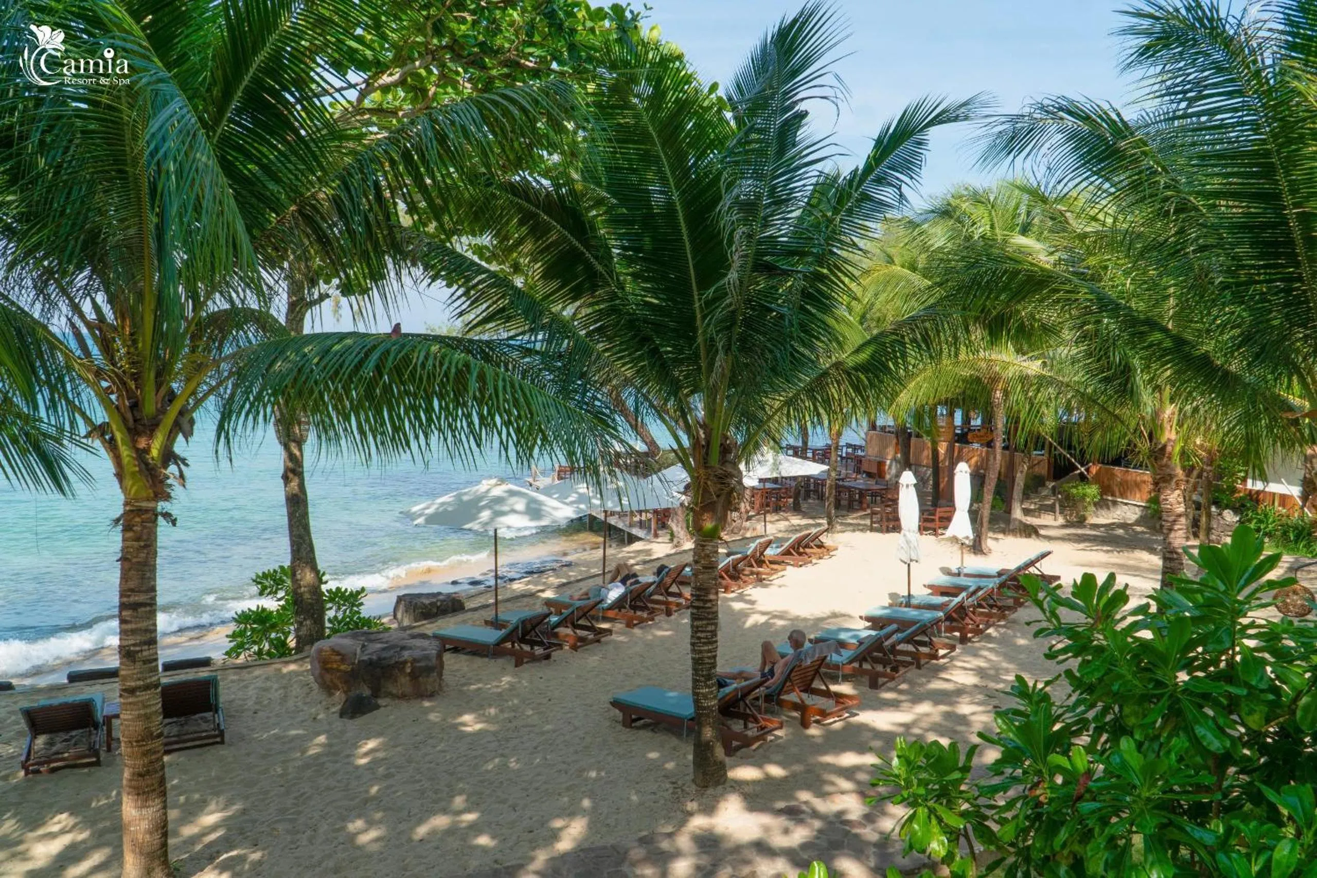 Beach in Camia Resort & Spa