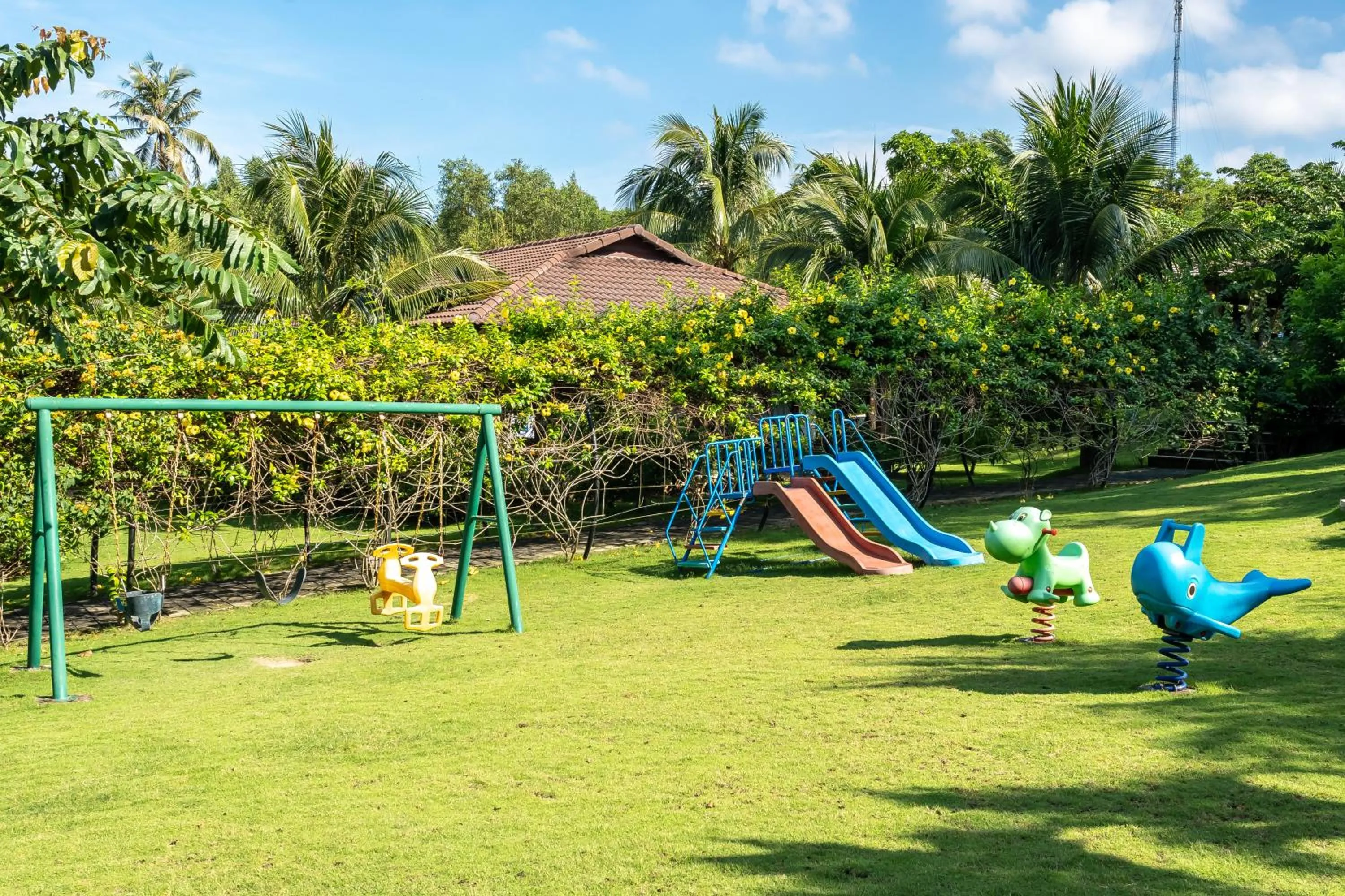 Children play ground in Camia Resort & Spa