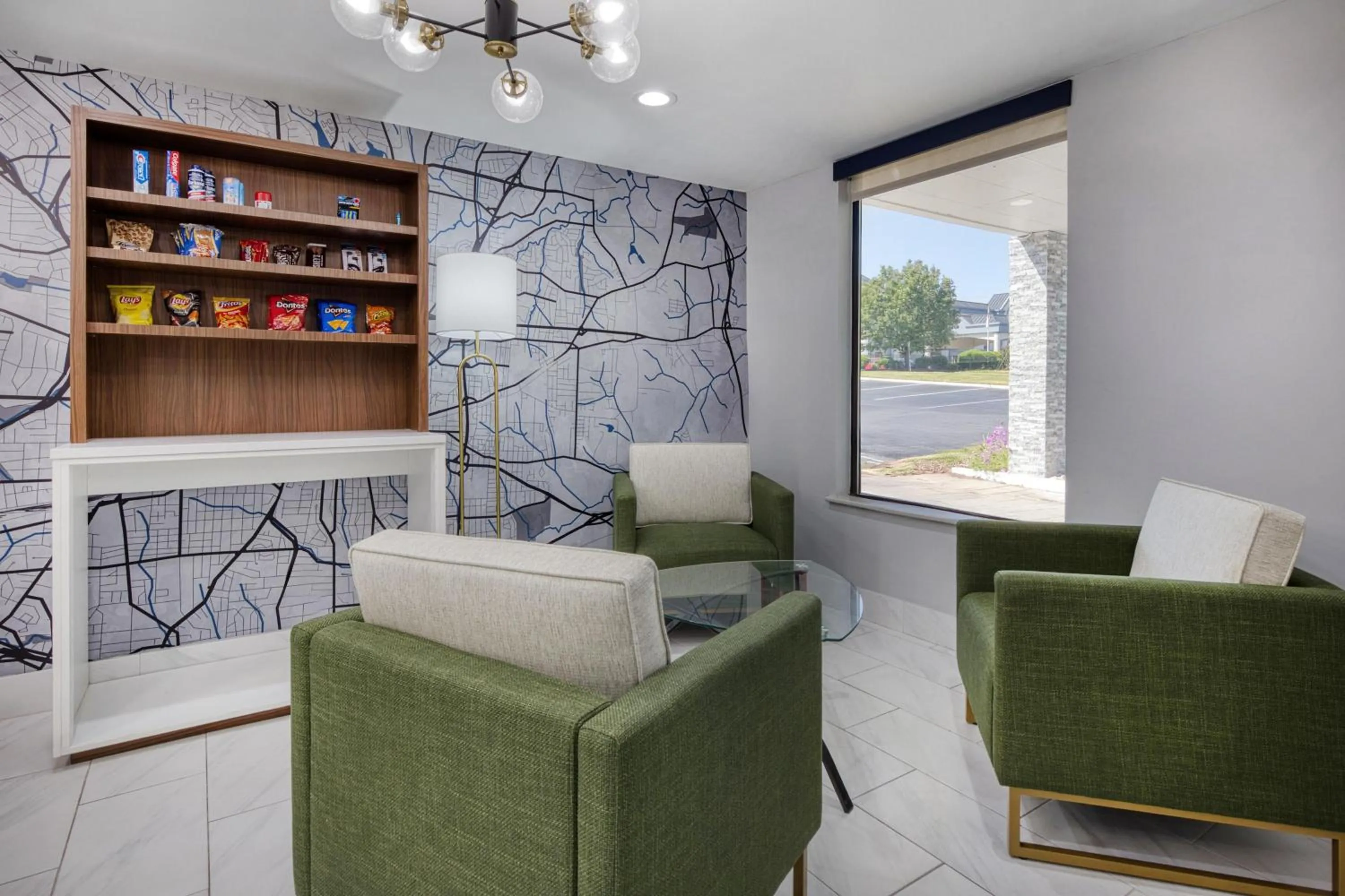 Lobby or reception in Best Western Greensboro Coliseum Inn