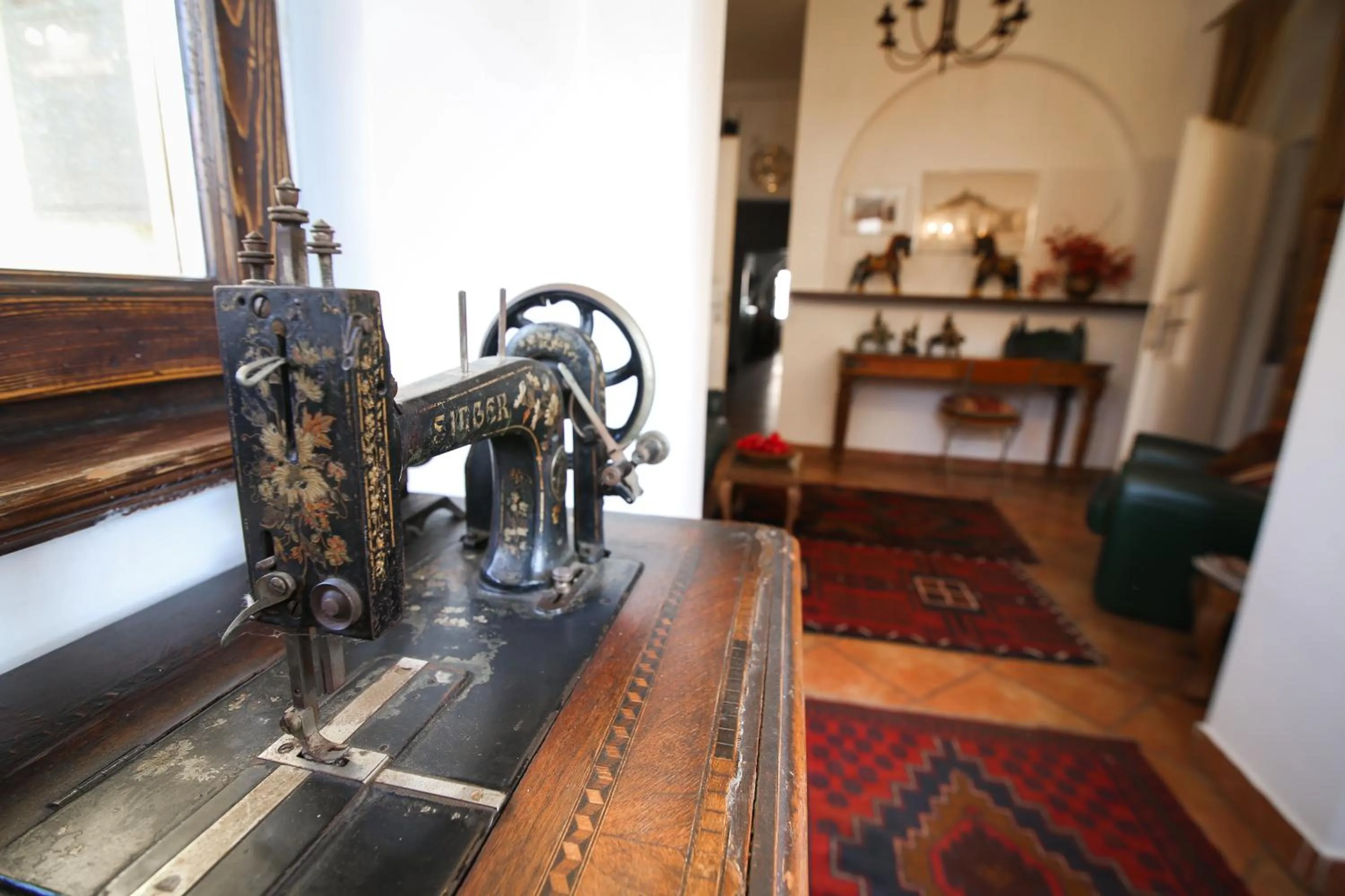 Decorative detail in Hotel Katrca