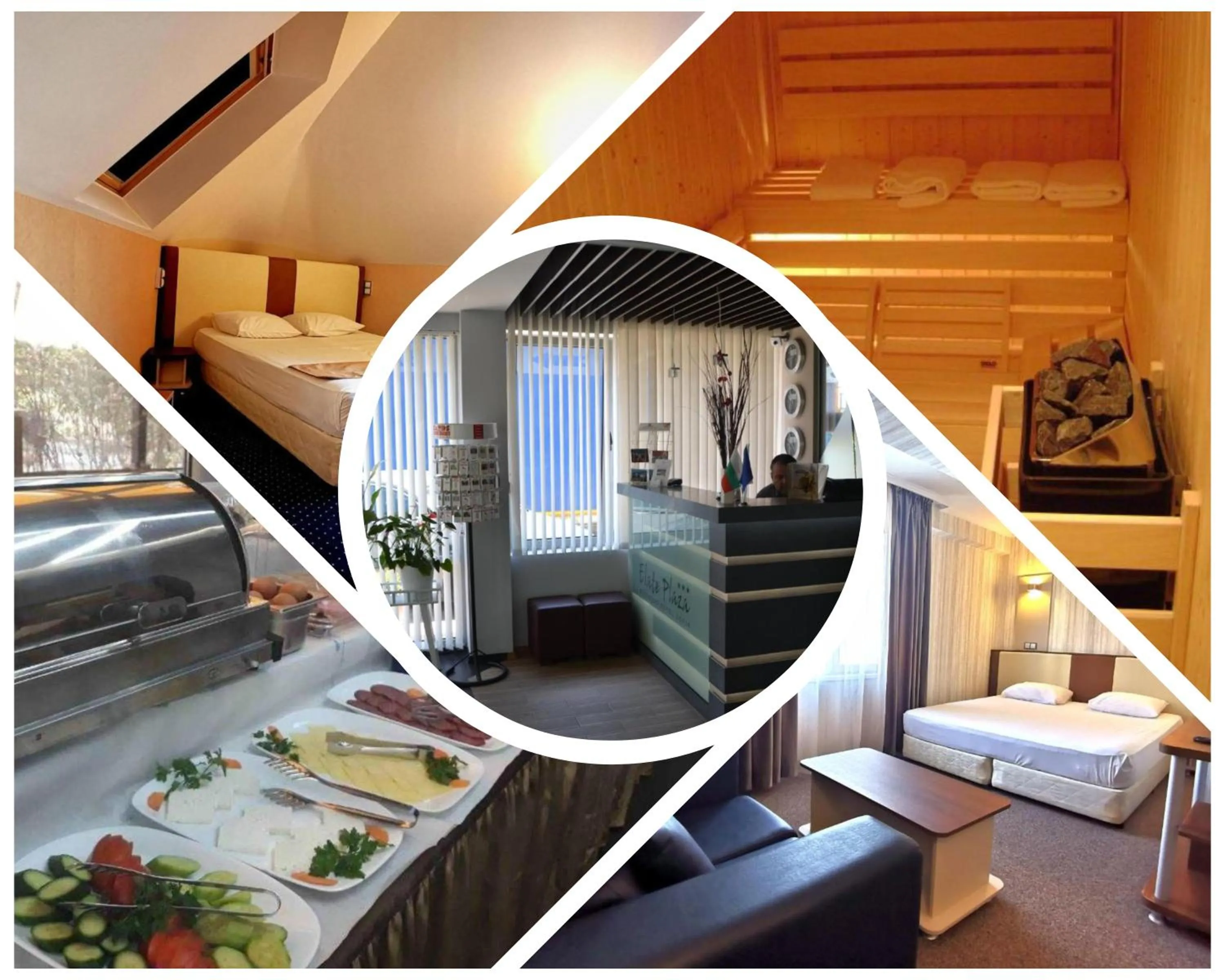 Bed in Elate Plaza Hotel