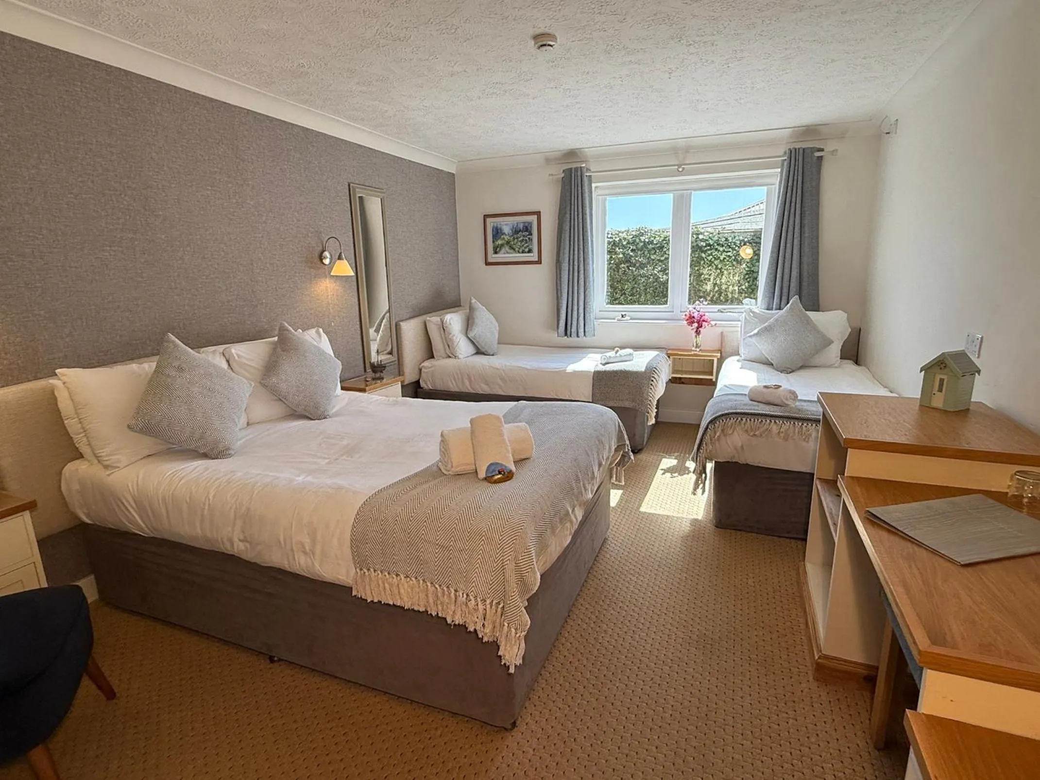 Bed in The River Haven Hotel