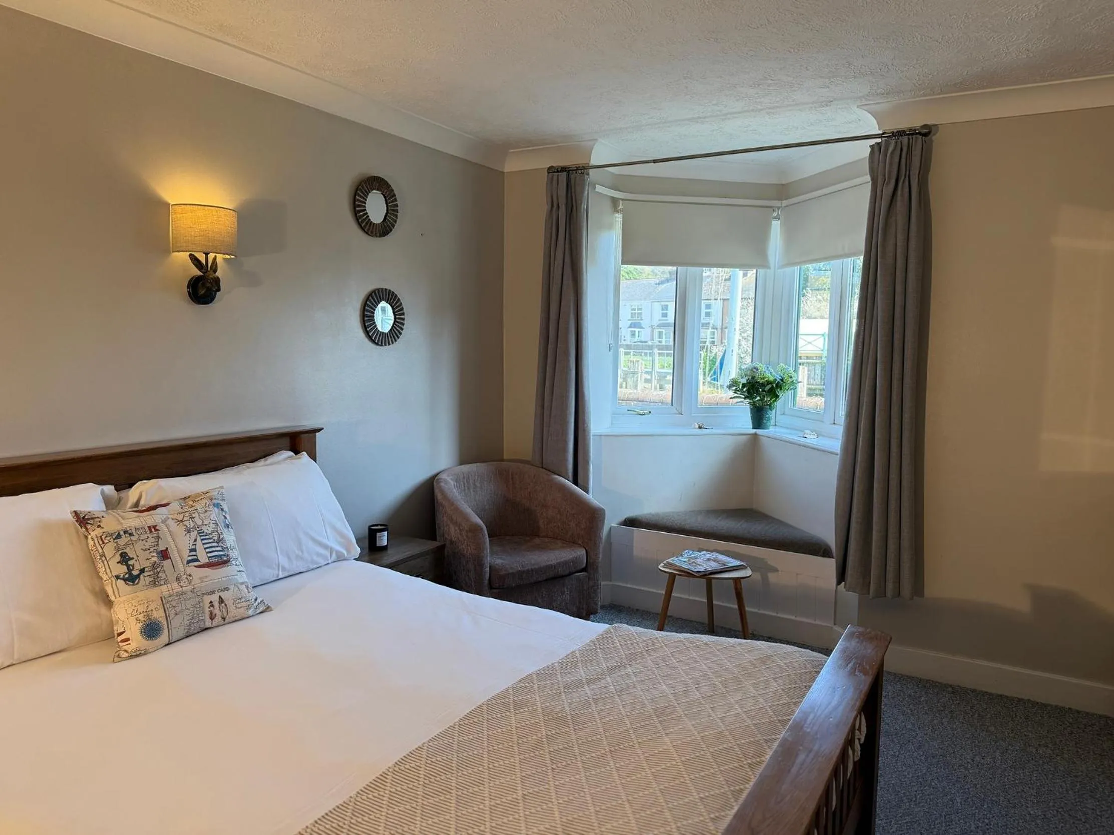 Bed in The River Haven Hotel