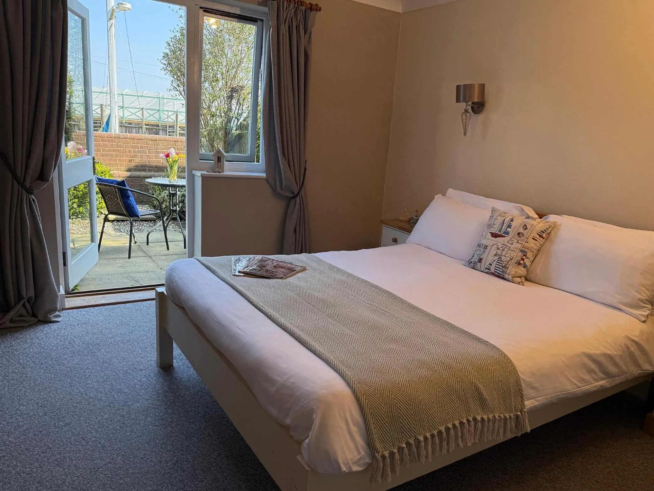 Bed in The River Haven Hotel