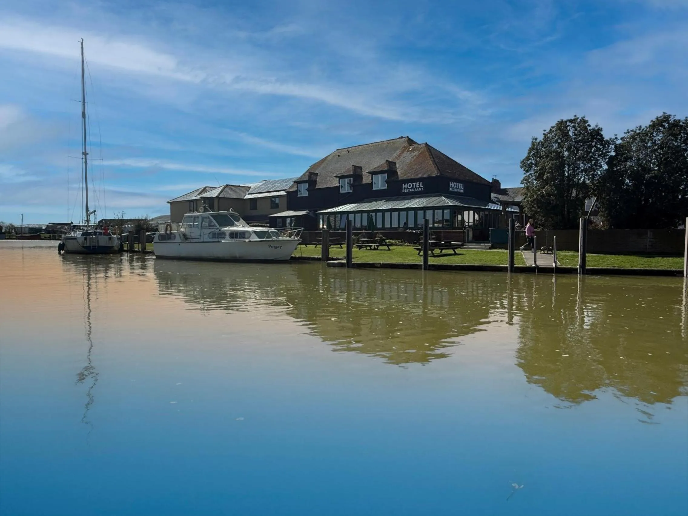 River view in The River Haven Hotel