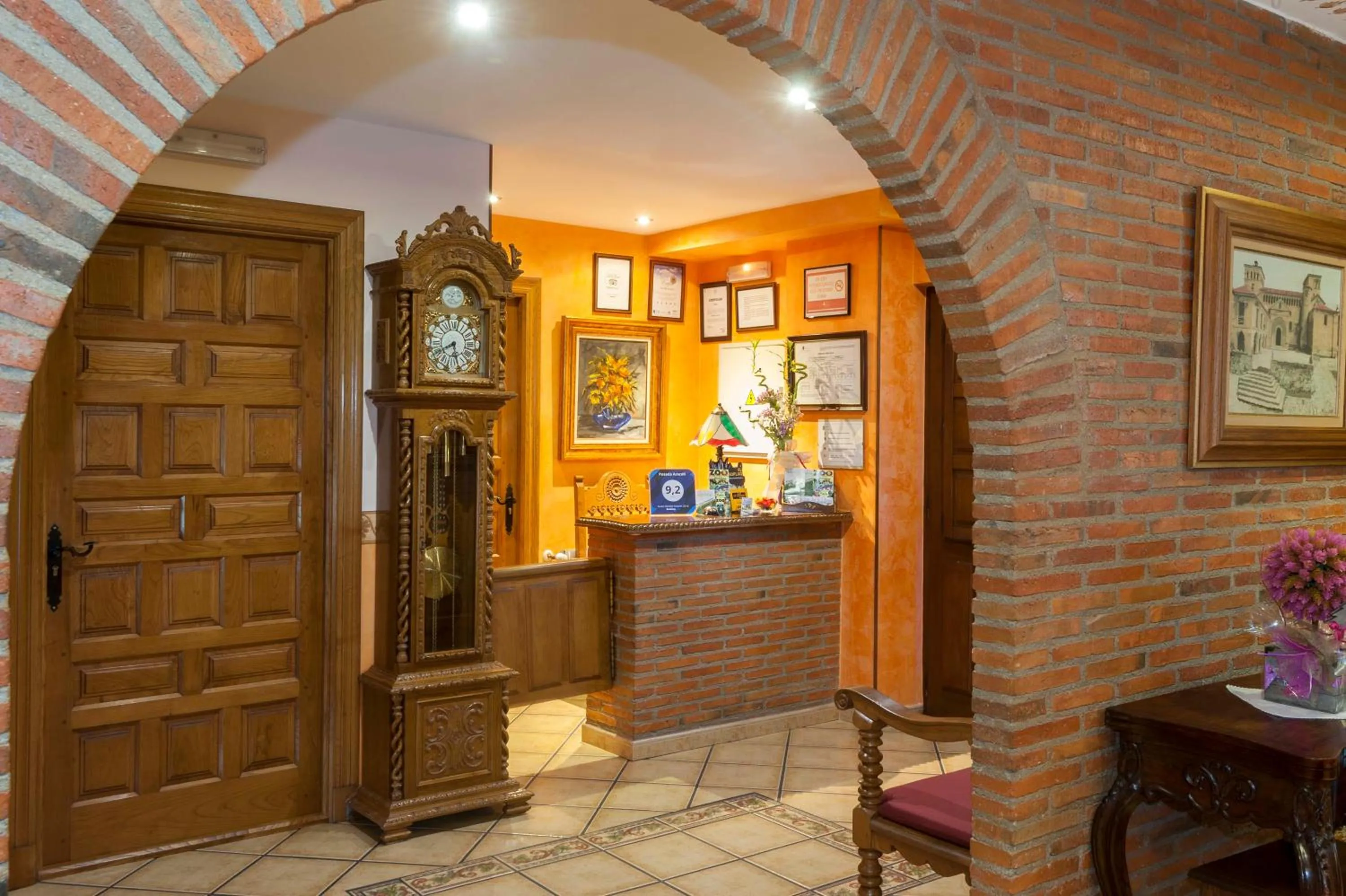 Lobby or reception in Posada Araceli