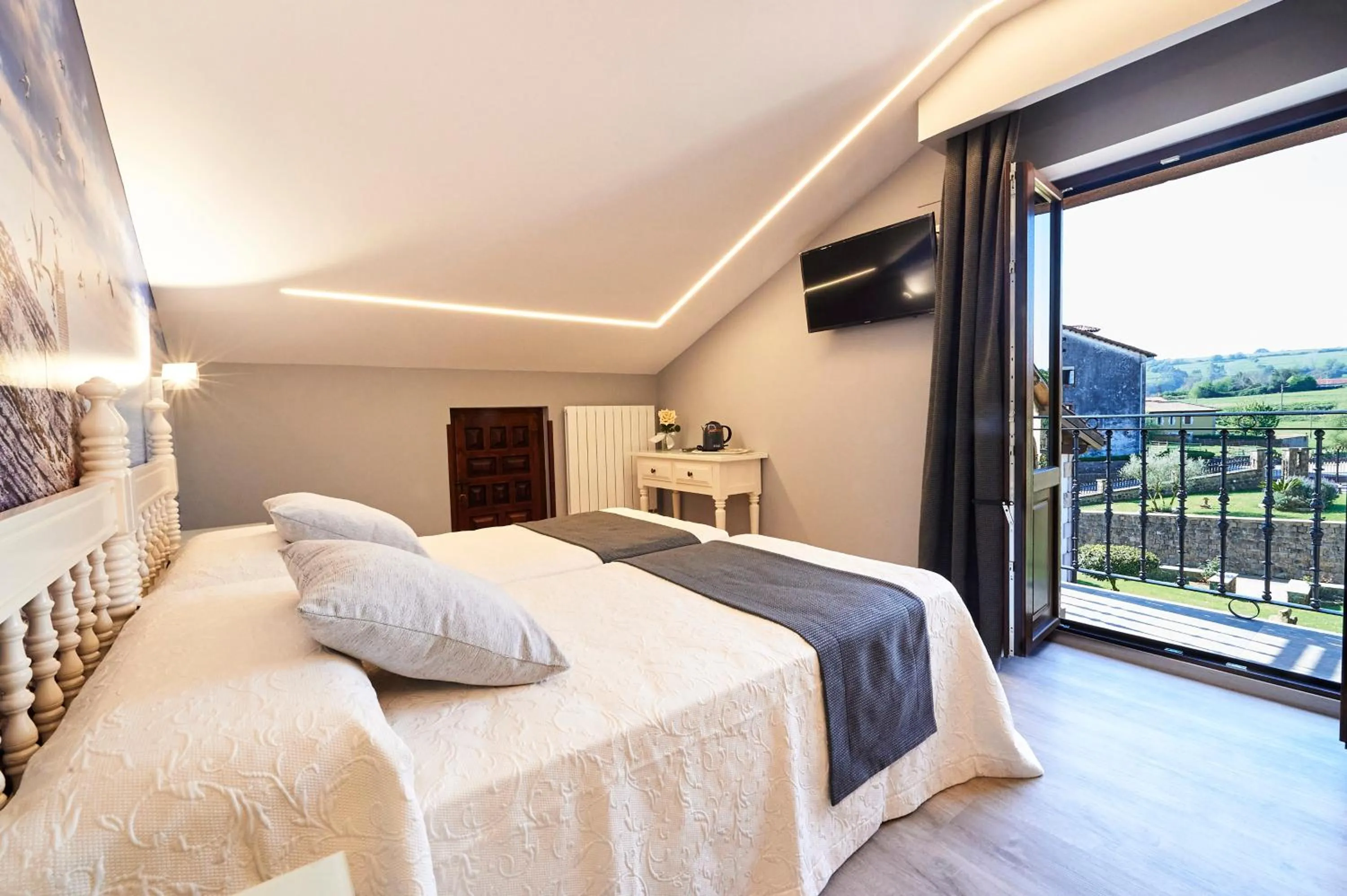 Bed in Posada Araceli