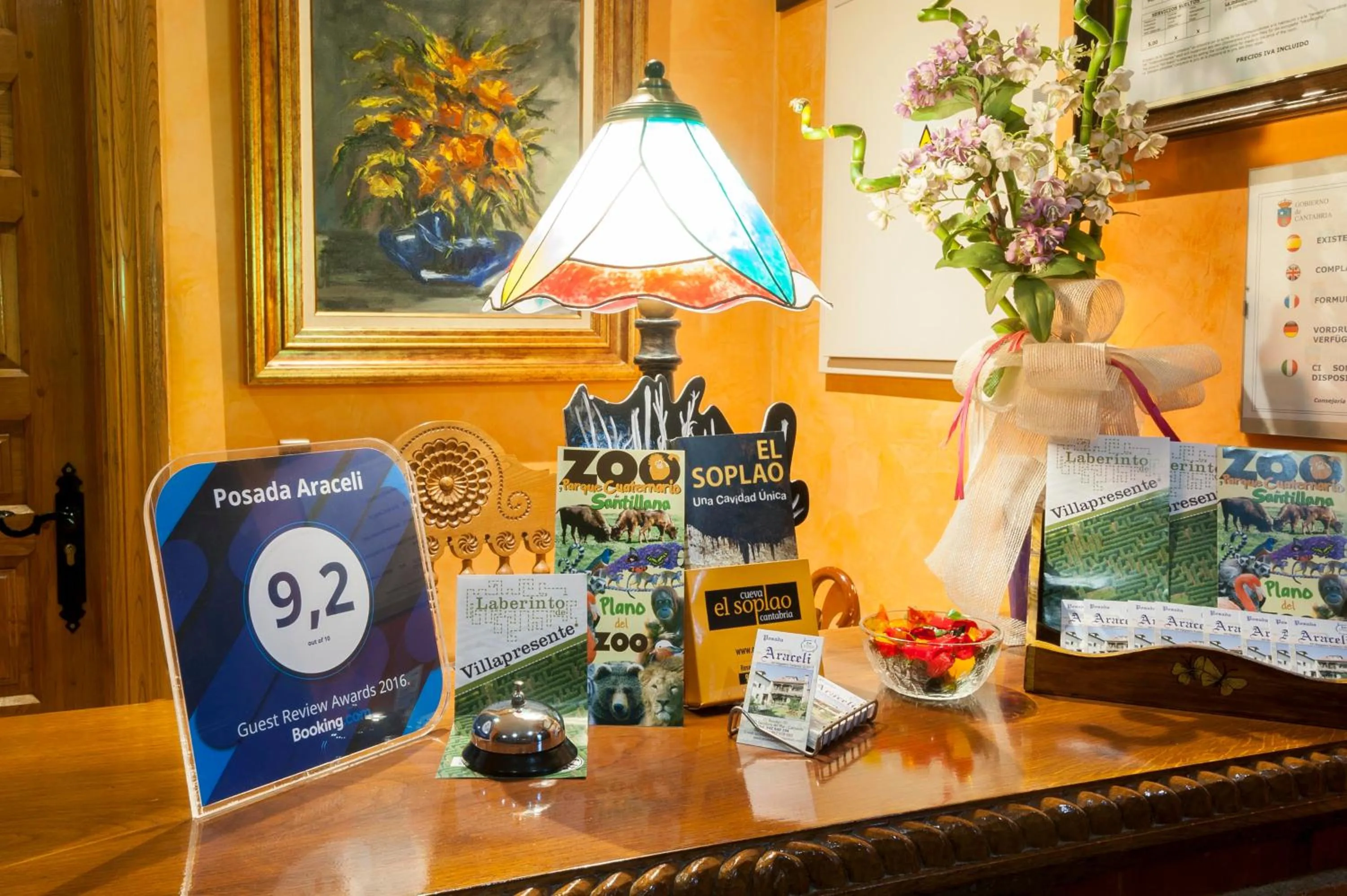 Lobby or reception in Posada Araceli