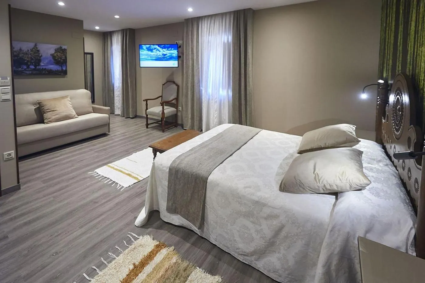 Decorative detail in Posada Araceli