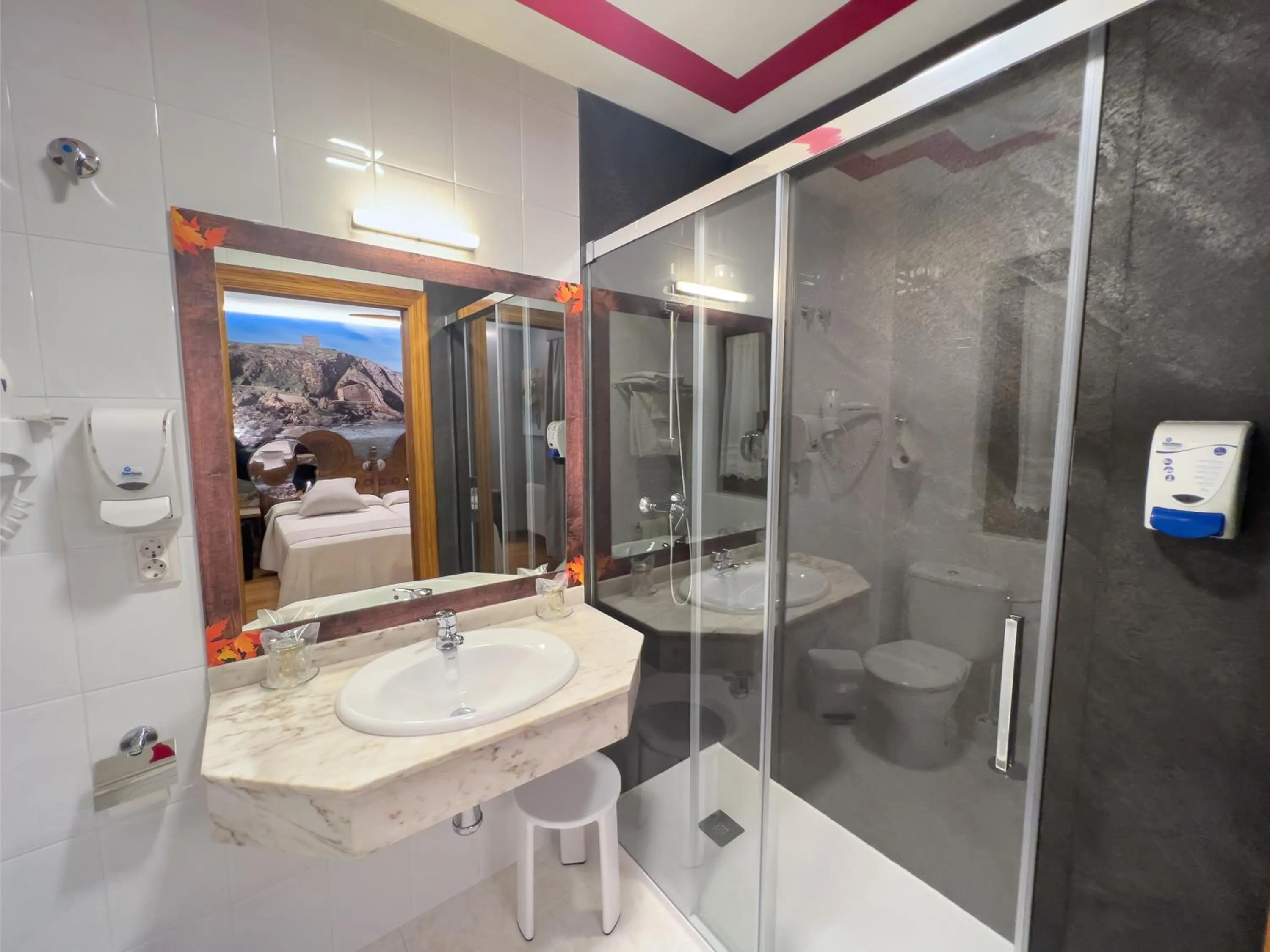 Bathroom in Posada Araceli