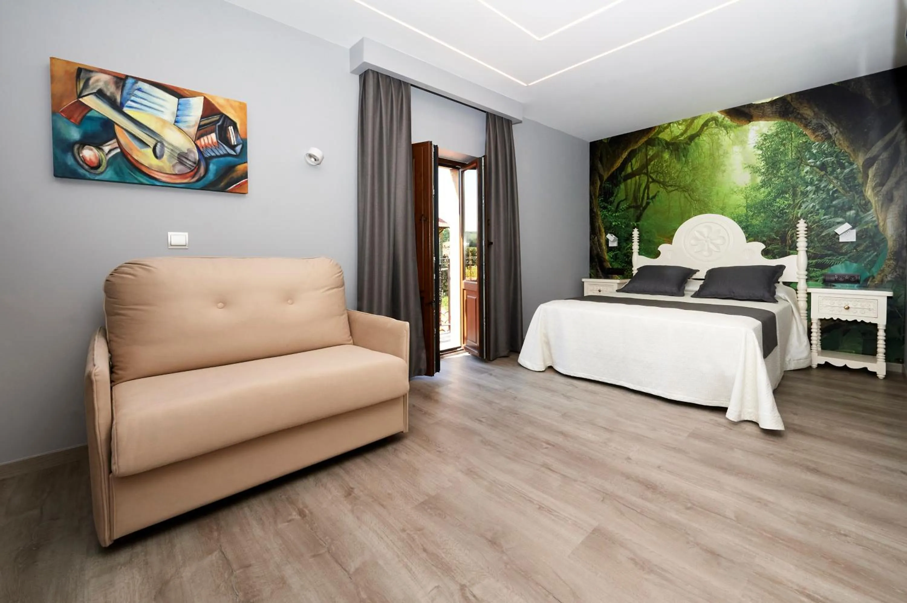 Bed in Posada Araceli