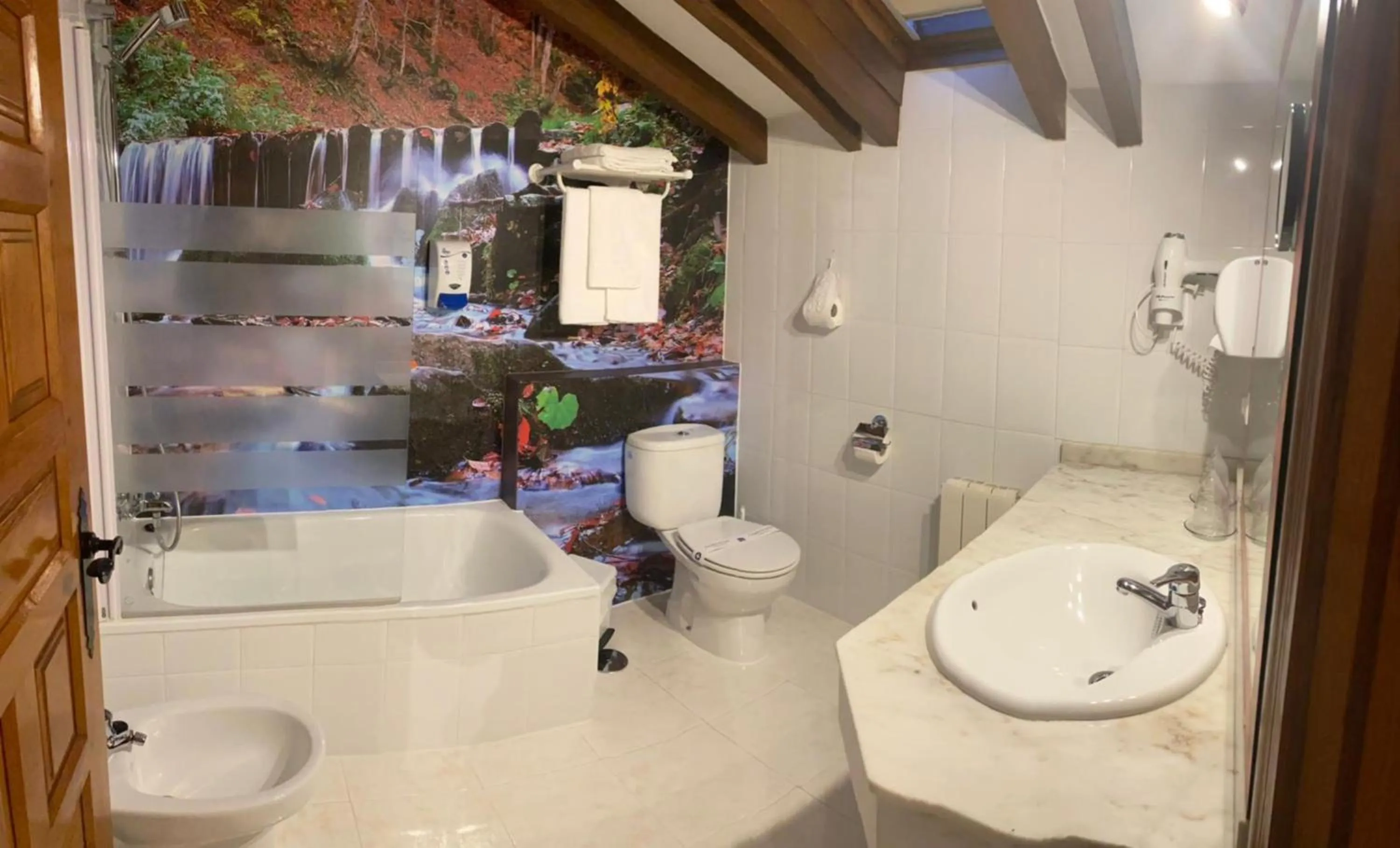 Bathroom in Posada Araceli