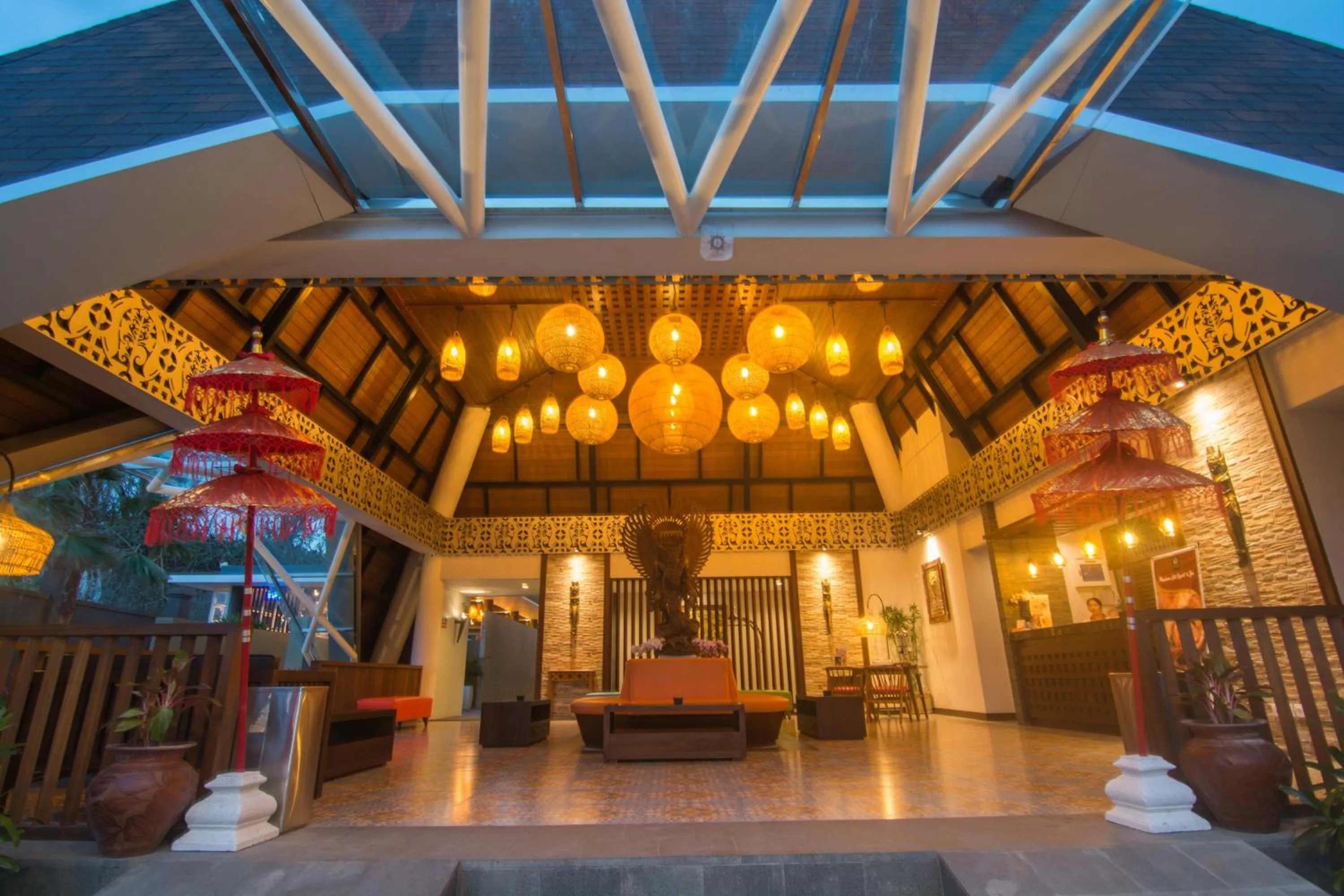 Lobby or reception in Pandawa Hill Resort