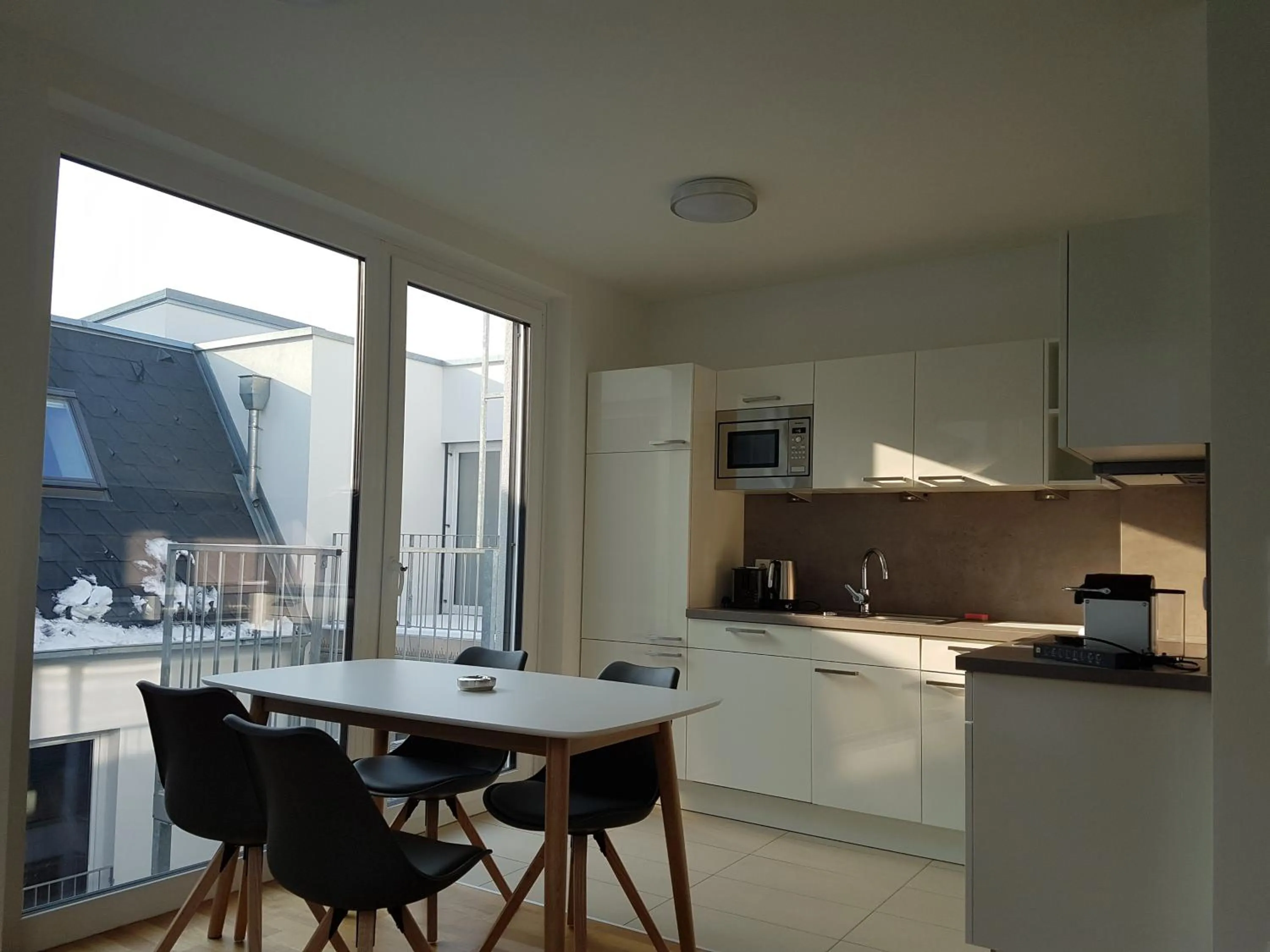 Kitchen or kitchenette in 4 Beds and More Vienna Apartments - Contactless check-in